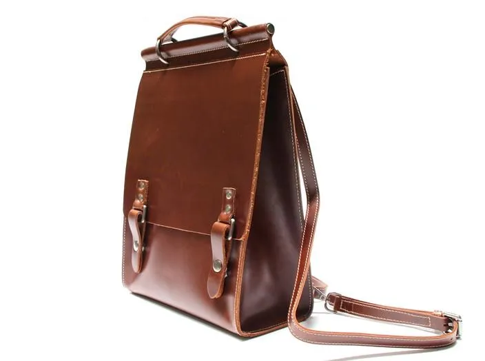 Cool Mens Leather Backpacks Travel Backpack School Backpacks for Men