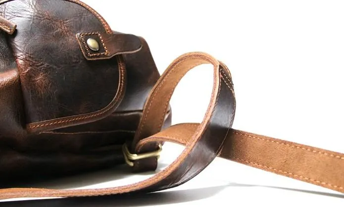 Cool Mens Leather Backpacks Travel Backpacks Laptop Backpacks for Men