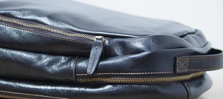 Cool Mens Leather School Backpack Satchel Backpacks Leather Travel Backpack for Men