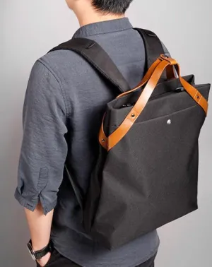 Cool Polyester Cloth PVC Men's Travel Backpack Large Briefcase Computer Handbag For Men