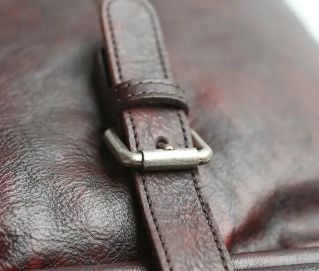 Cool Vintage Leather Mens Backpack Travel Backpack Laptop Backpacks for men