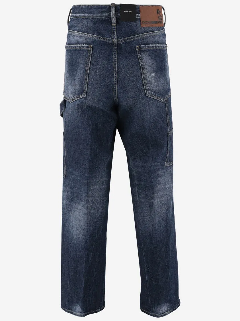 Cotton Denim Jeans