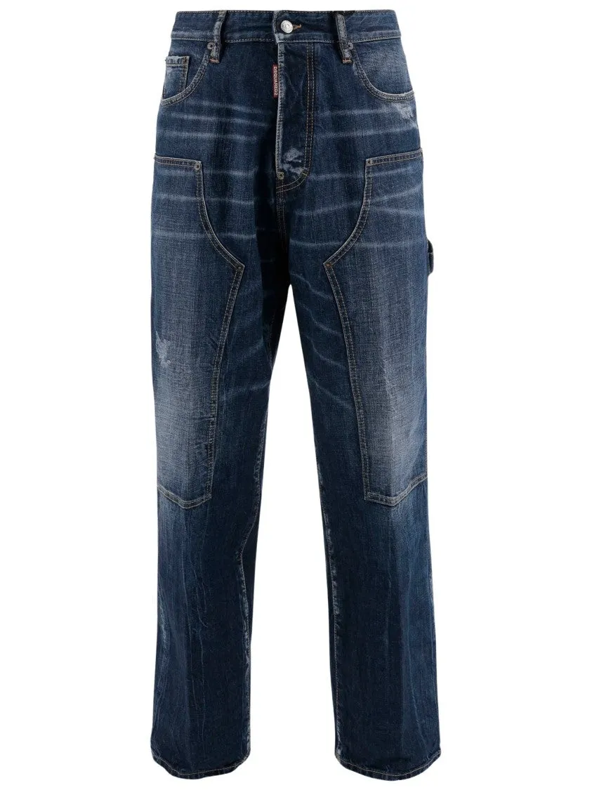Cotton Denim Jeans
