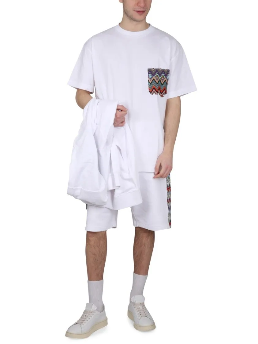 Cotton Fleece Bermuda Shorts