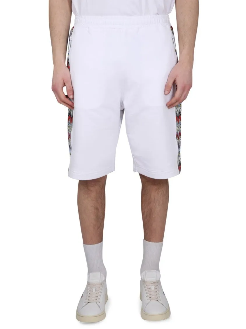 Cotton Fleece Bermuda Shorts
