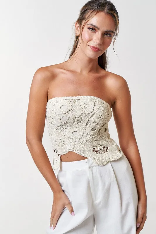Crochet Flyaway Tube Top