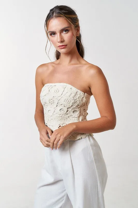 Crochet Flyaway Tube Top