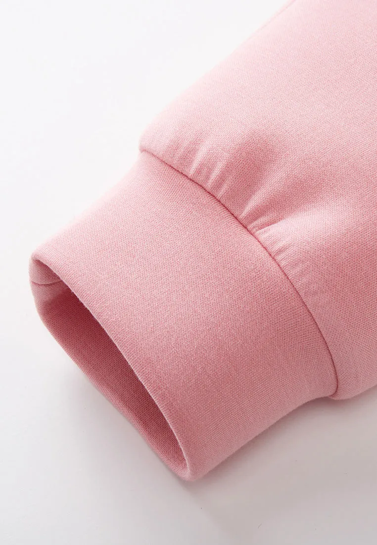 Crystal Embellished Patch-detail Sweatshirt