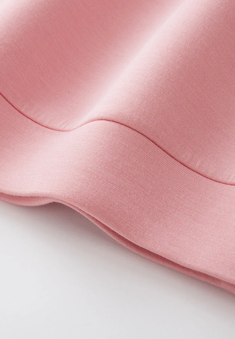Crystal Embellished Patch-detail Sweatshirt