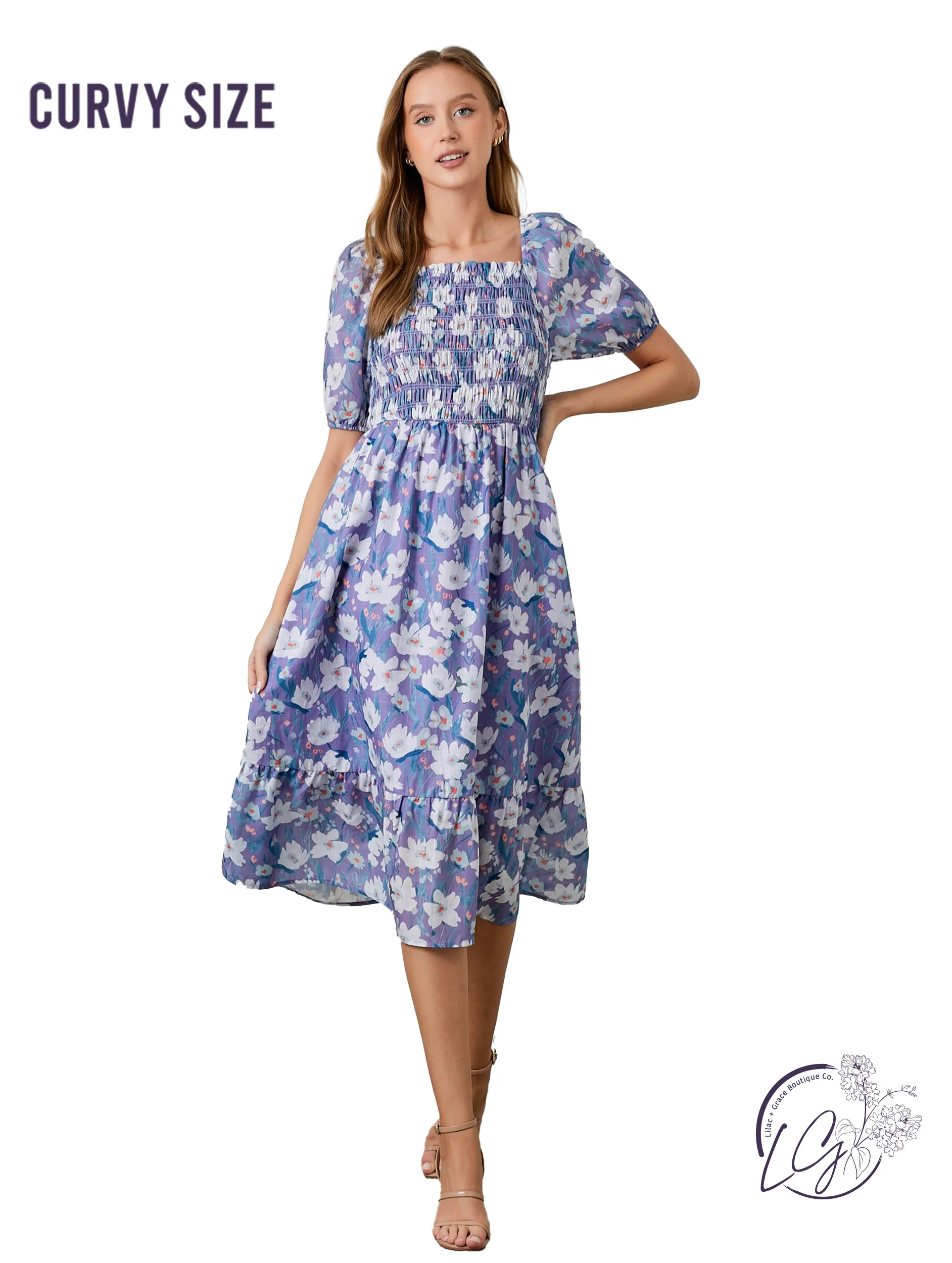 Curvy Colors In Every Stitch Dress