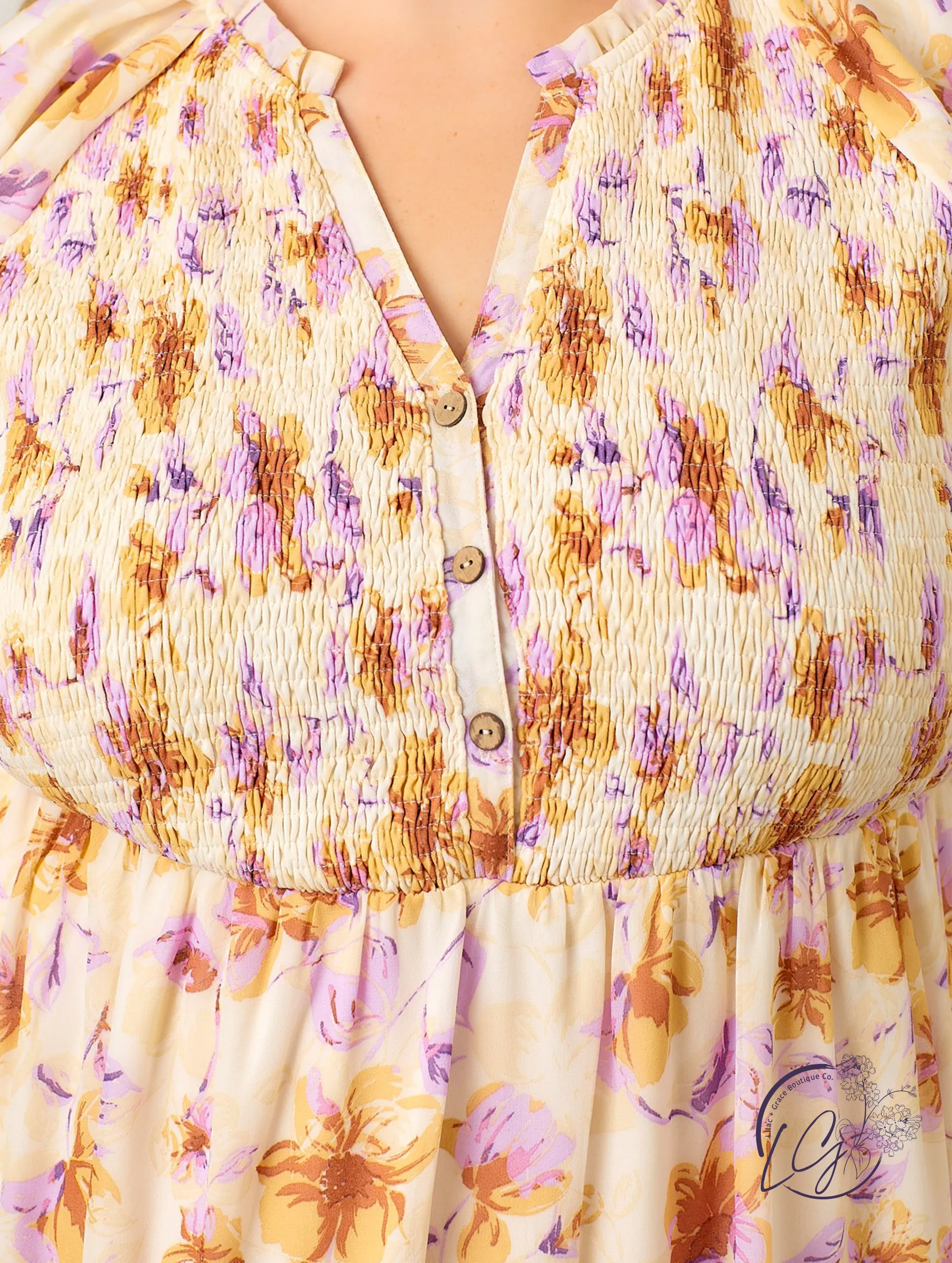 Curvy Cups Clink In The Sun Dress