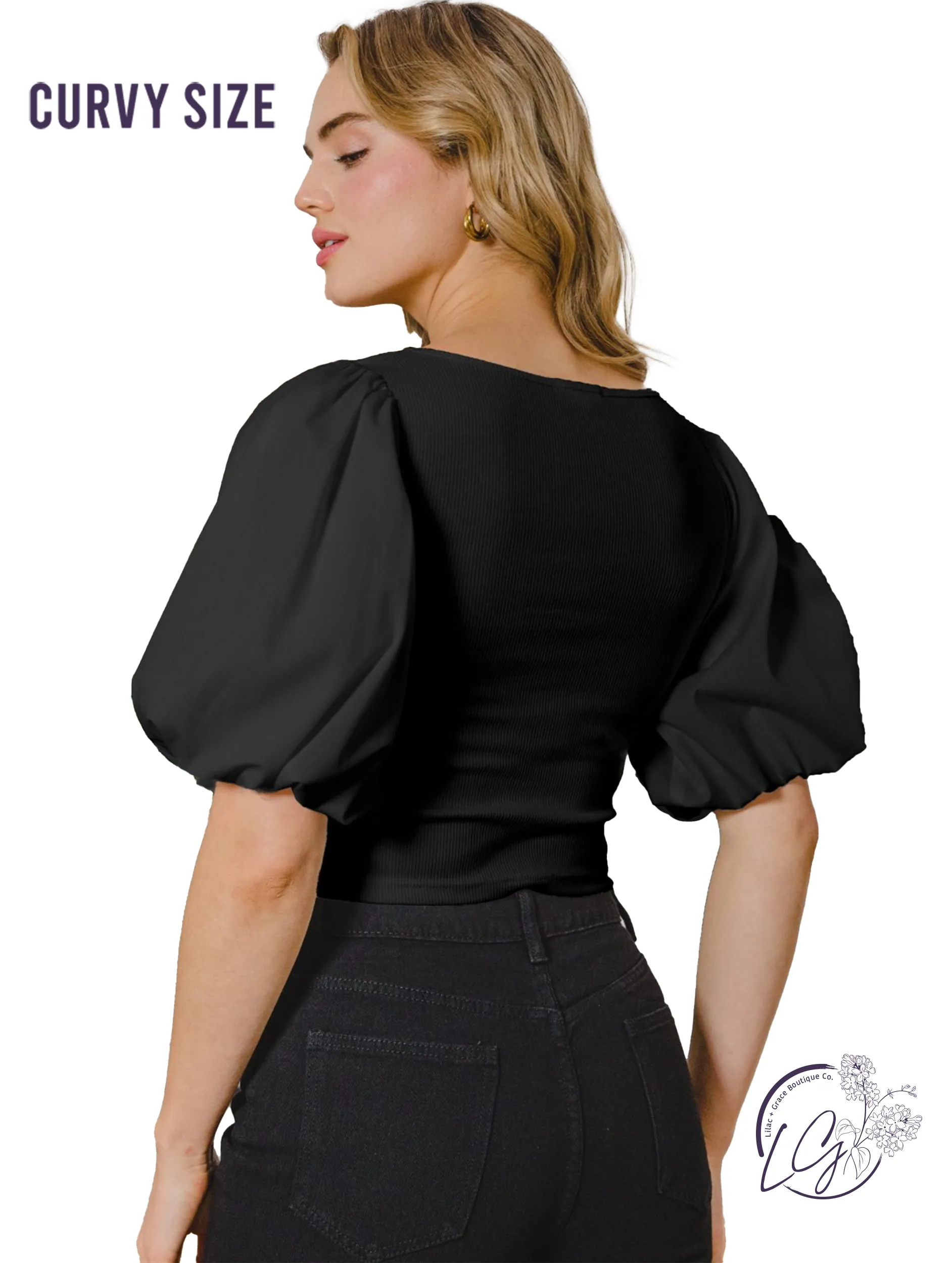 Curvy Savor The Quiet Top