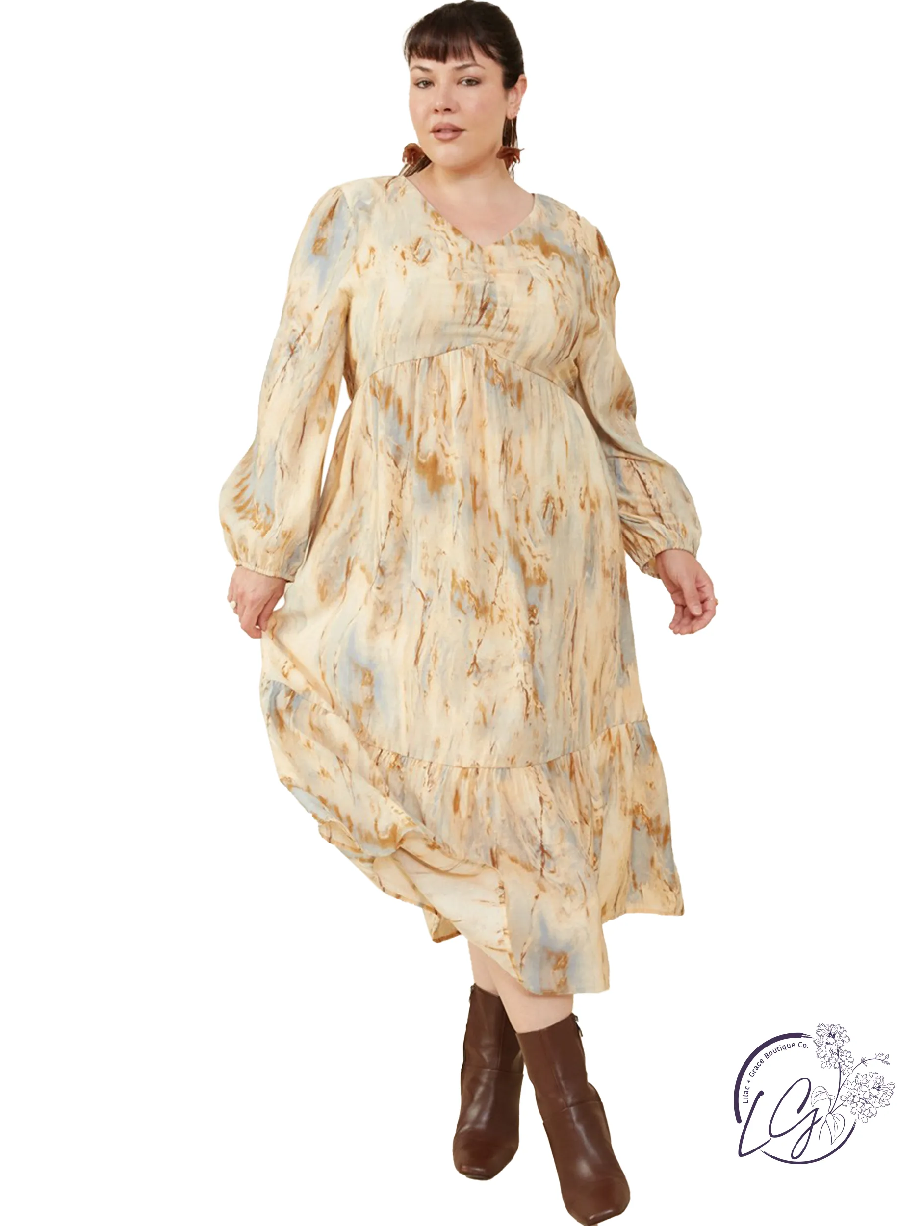 Curvy Were Softer Here Midi Dress