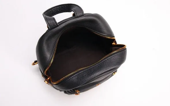Cute LEATHER Mini WOMEN Backpack Purse Small Backpack FOR WOMEN