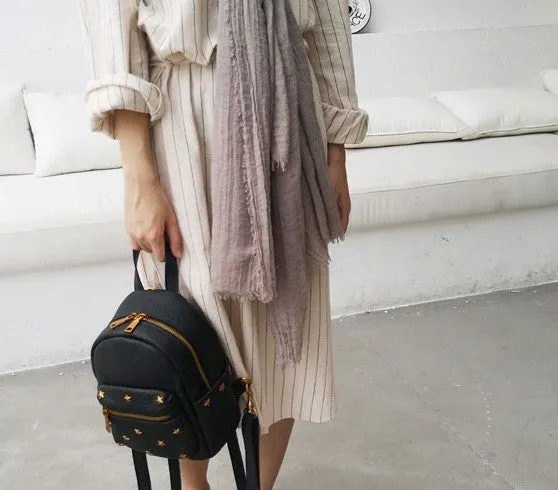 Cute LEATHER Mini WOMEN Backpack Purse Small Backpack FOR WOMEN