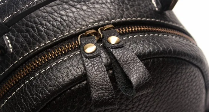 Cute LEATHER WOMENs Small Backpack Stylish SHOULDER BAG Purses FOR WOMEN