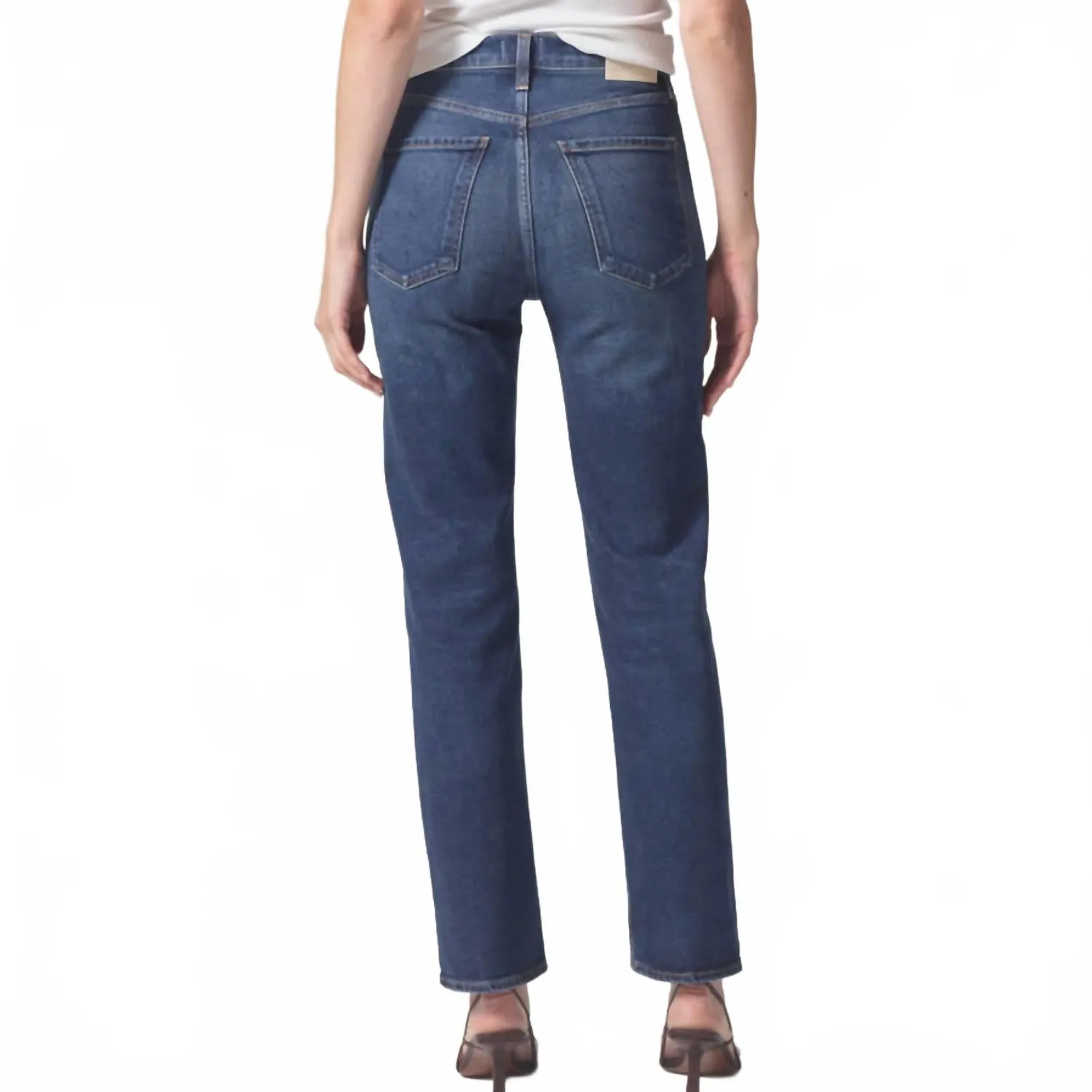 Daphne Straight Leg Jean In Everdeen