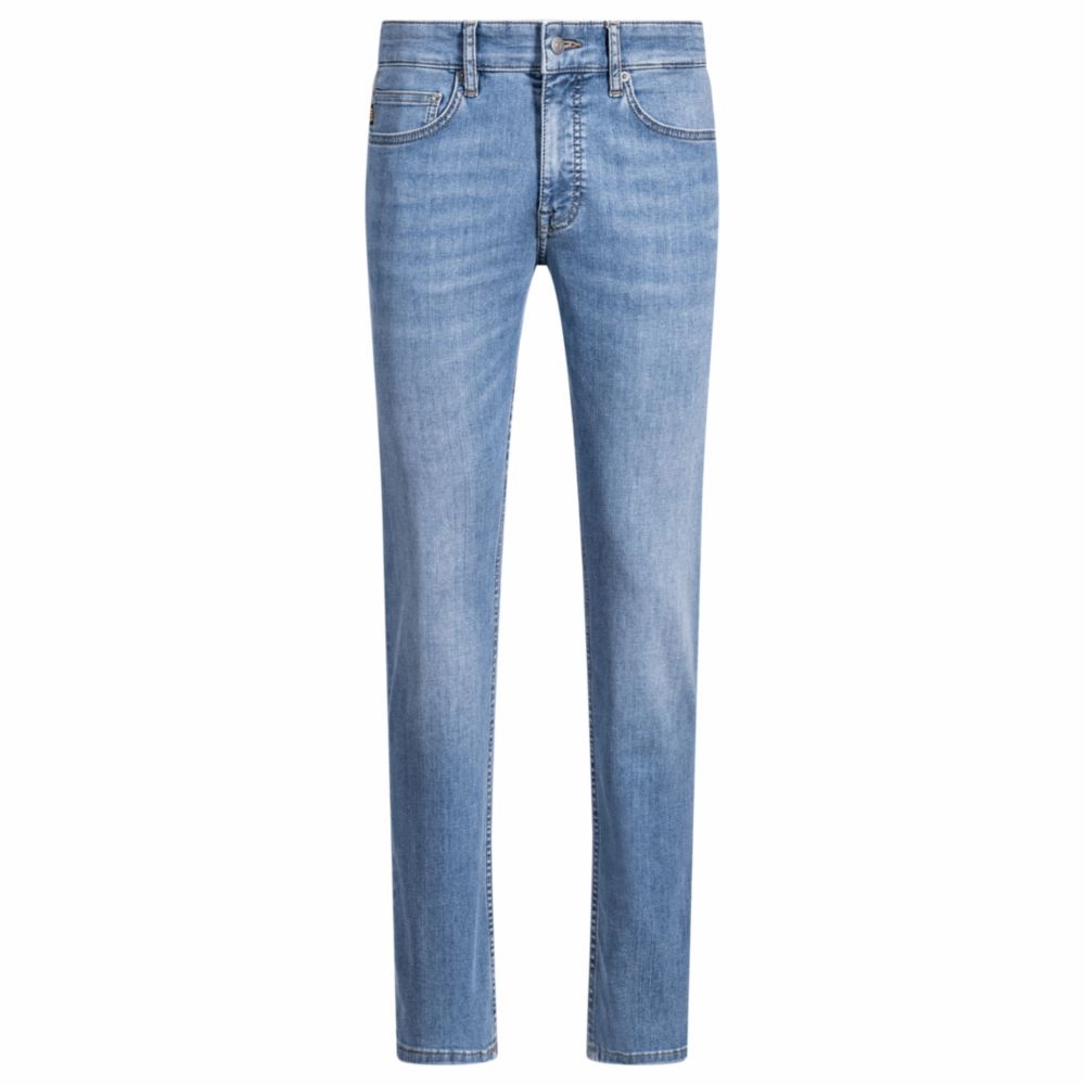 Delaware slim-fit jeans in blue soft-motion denim
