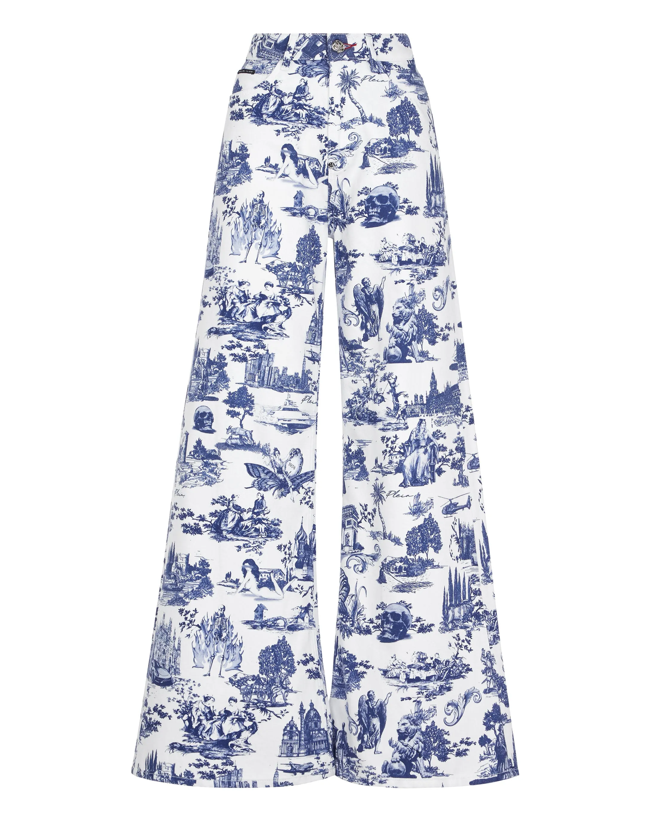 Denim Mykonos Fit Print En PLEIN air