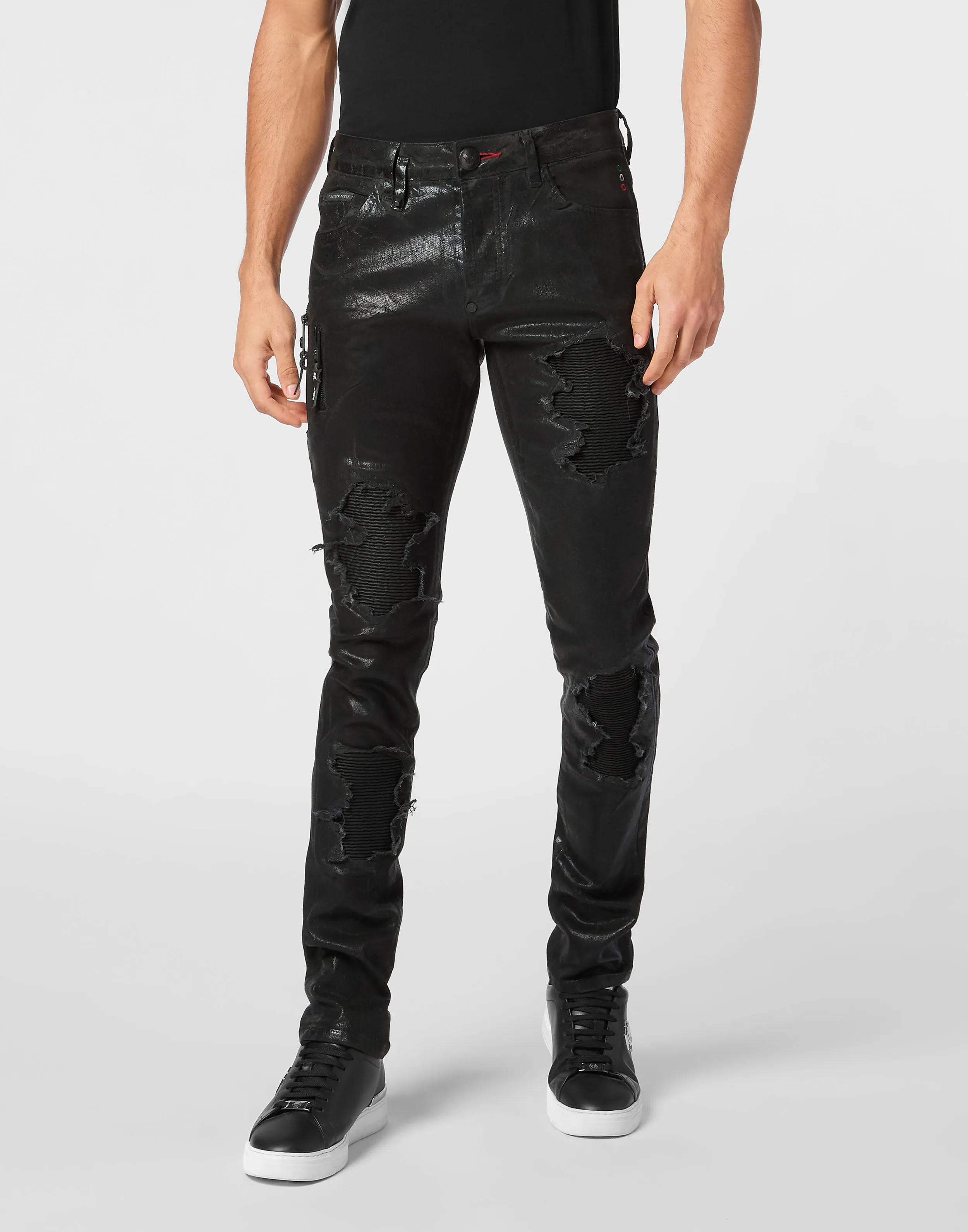Denim Rock Star Trousers Camouflage