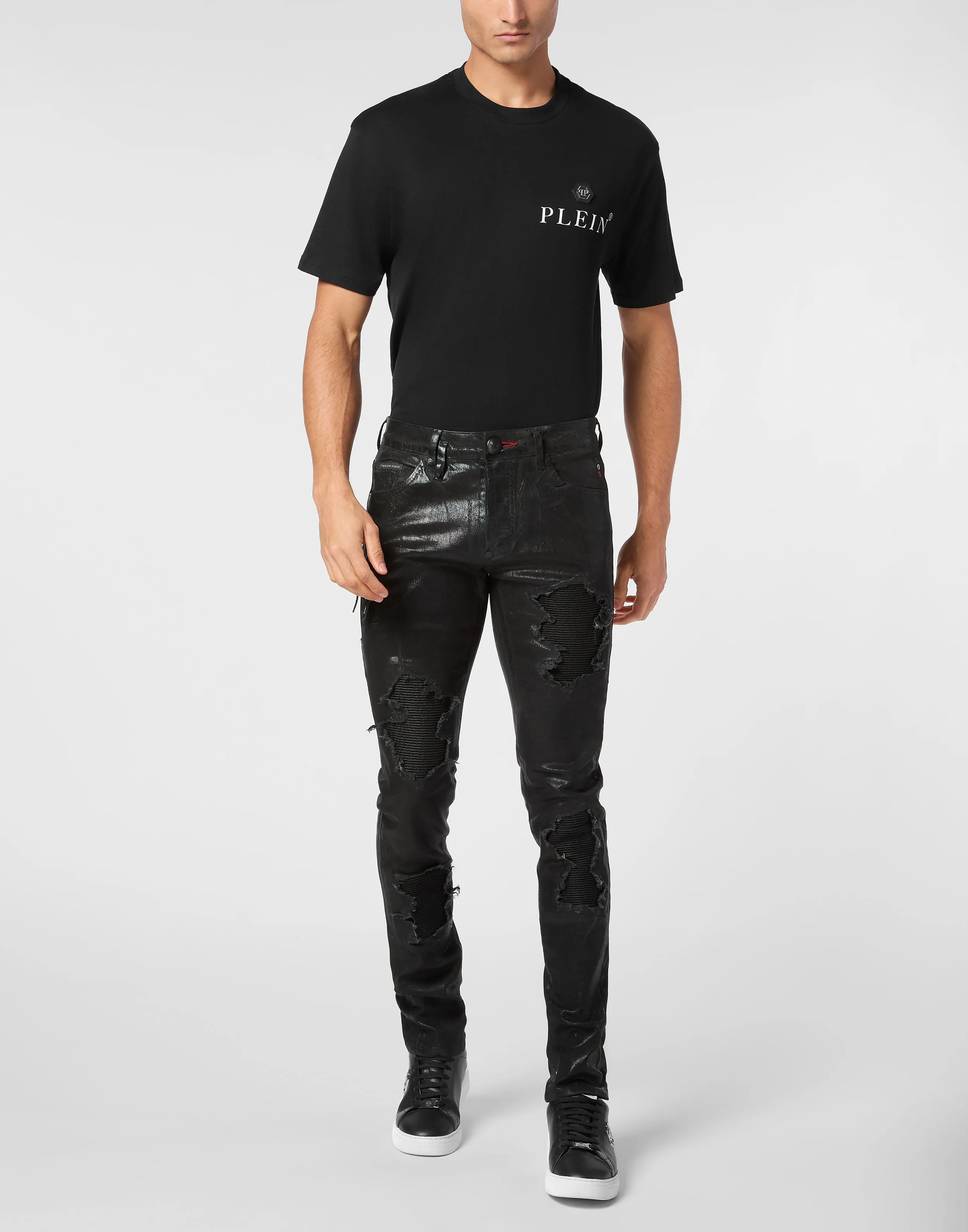 Denim Rock Star Trousers Camouflage