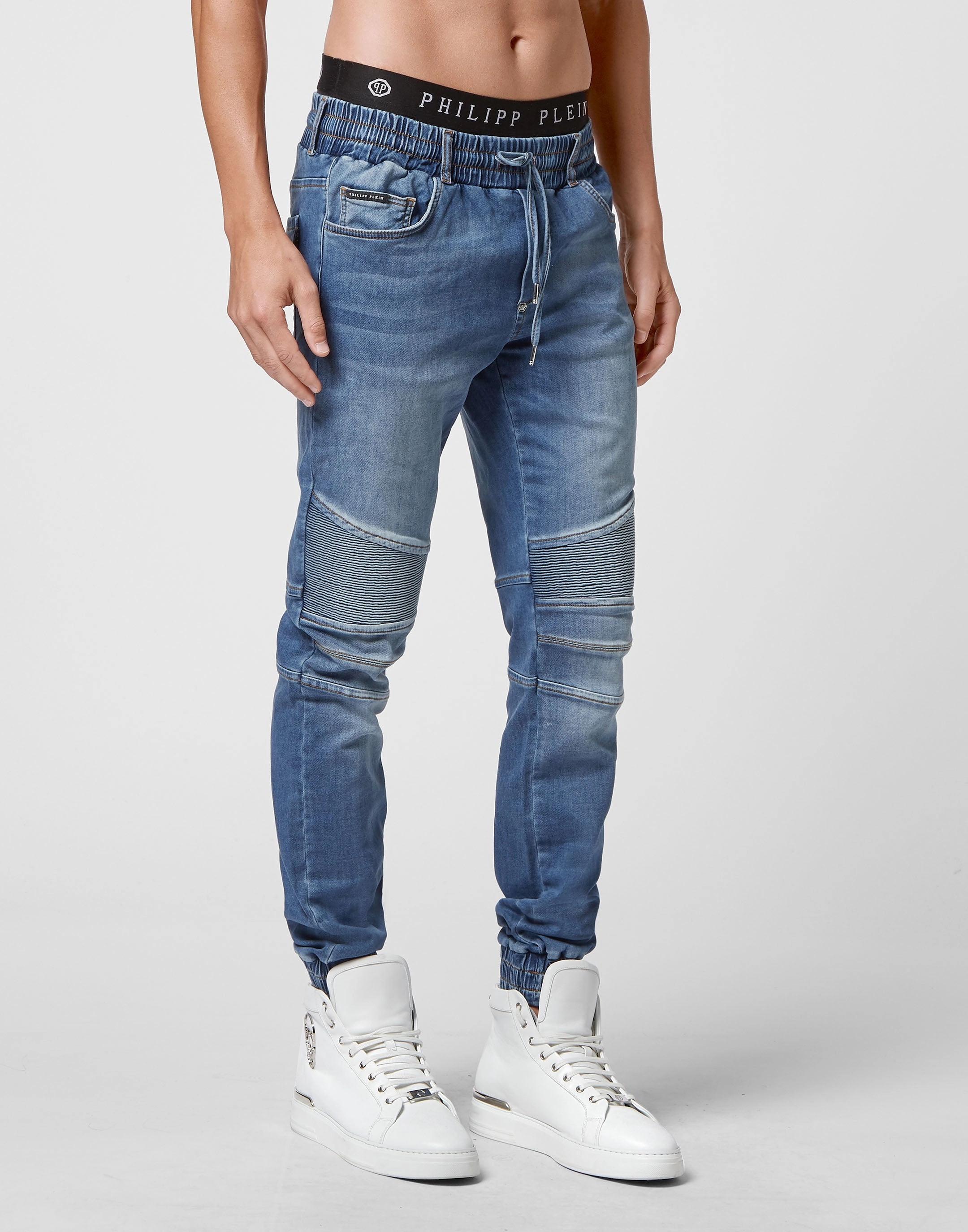 Denim Jogging Trousers Basic