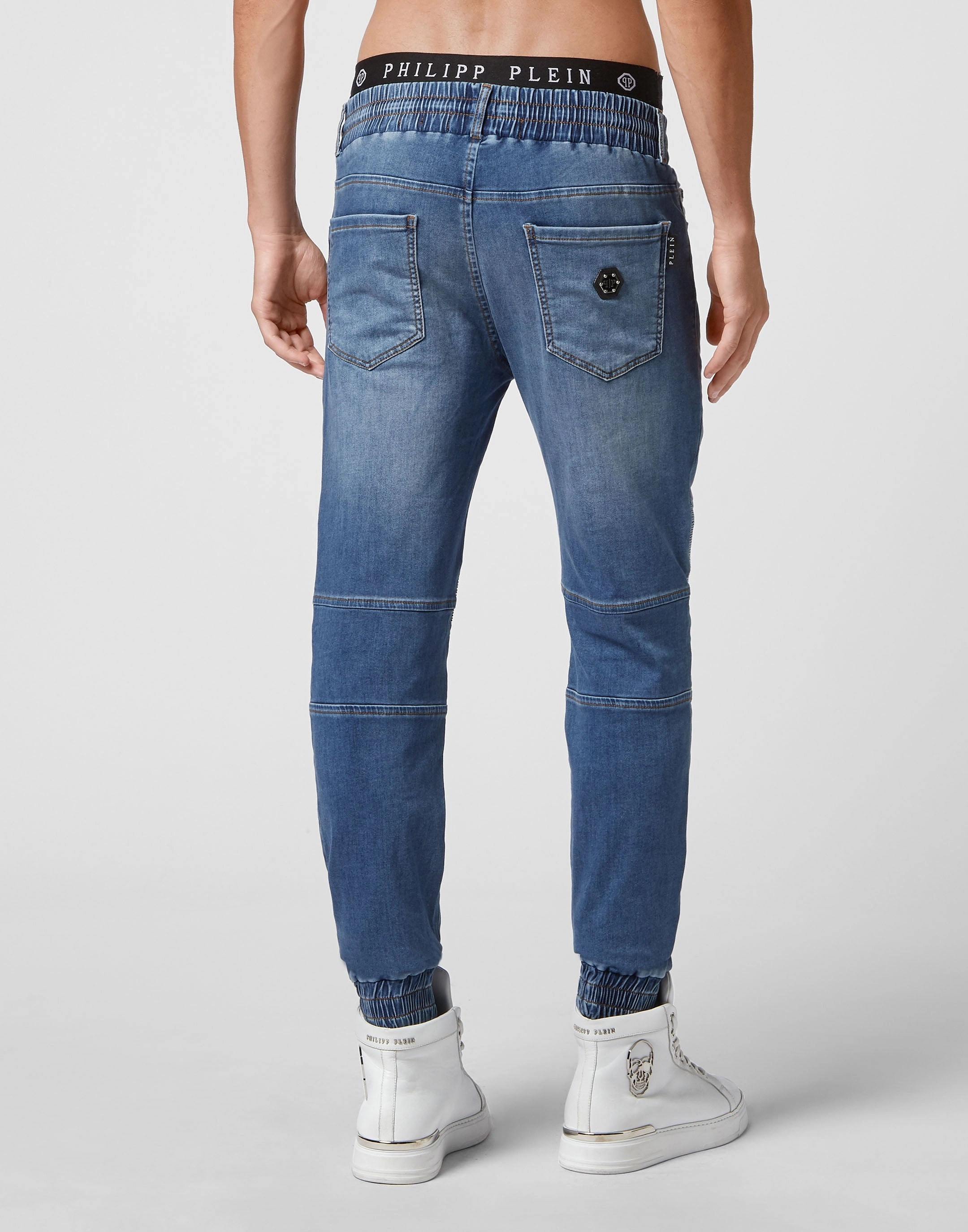 Denim Jogging Trousers Basic