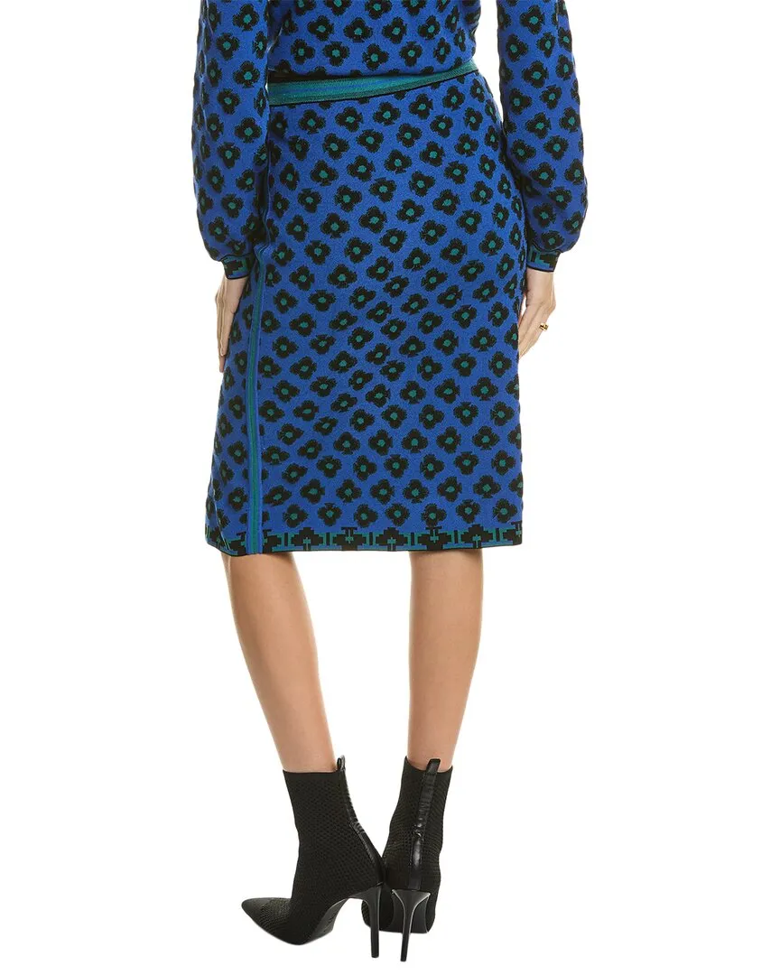 Diane von Furstenberg Gusta Wool-Blend Pencil Skirt
