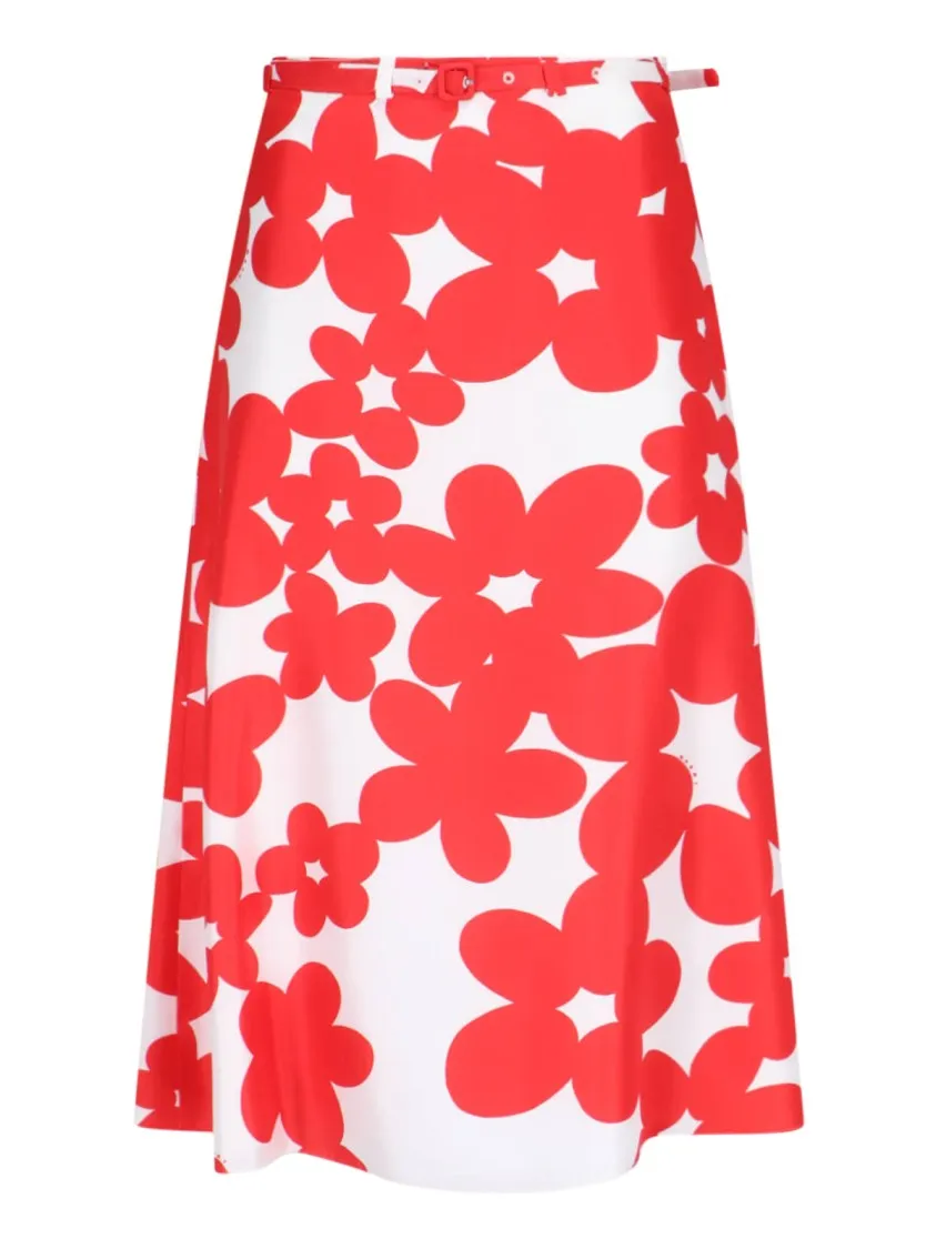 Dillies' Midi Skirt  White