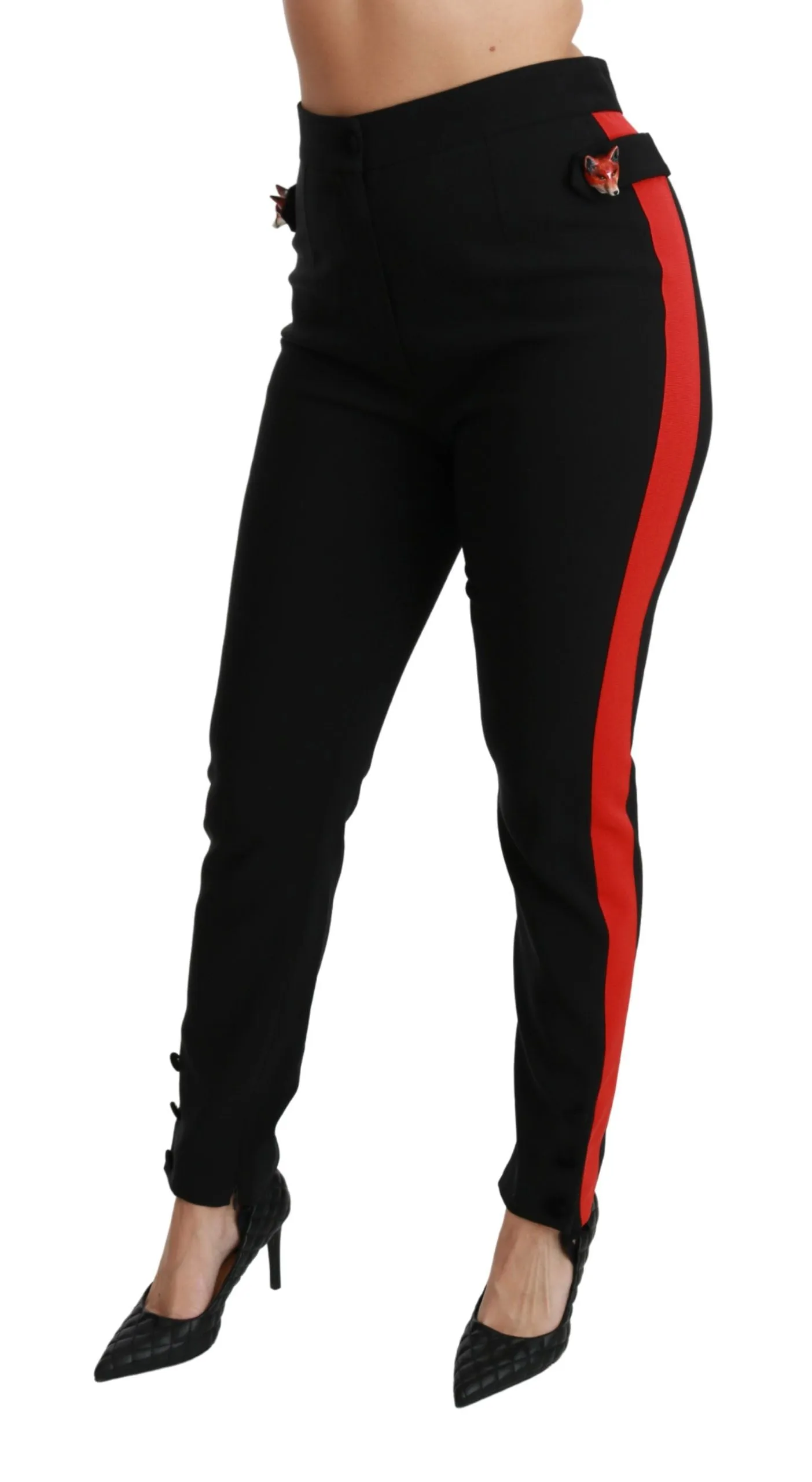Dolce & Gabbana Chic High Waist Skinny Pants in Women's