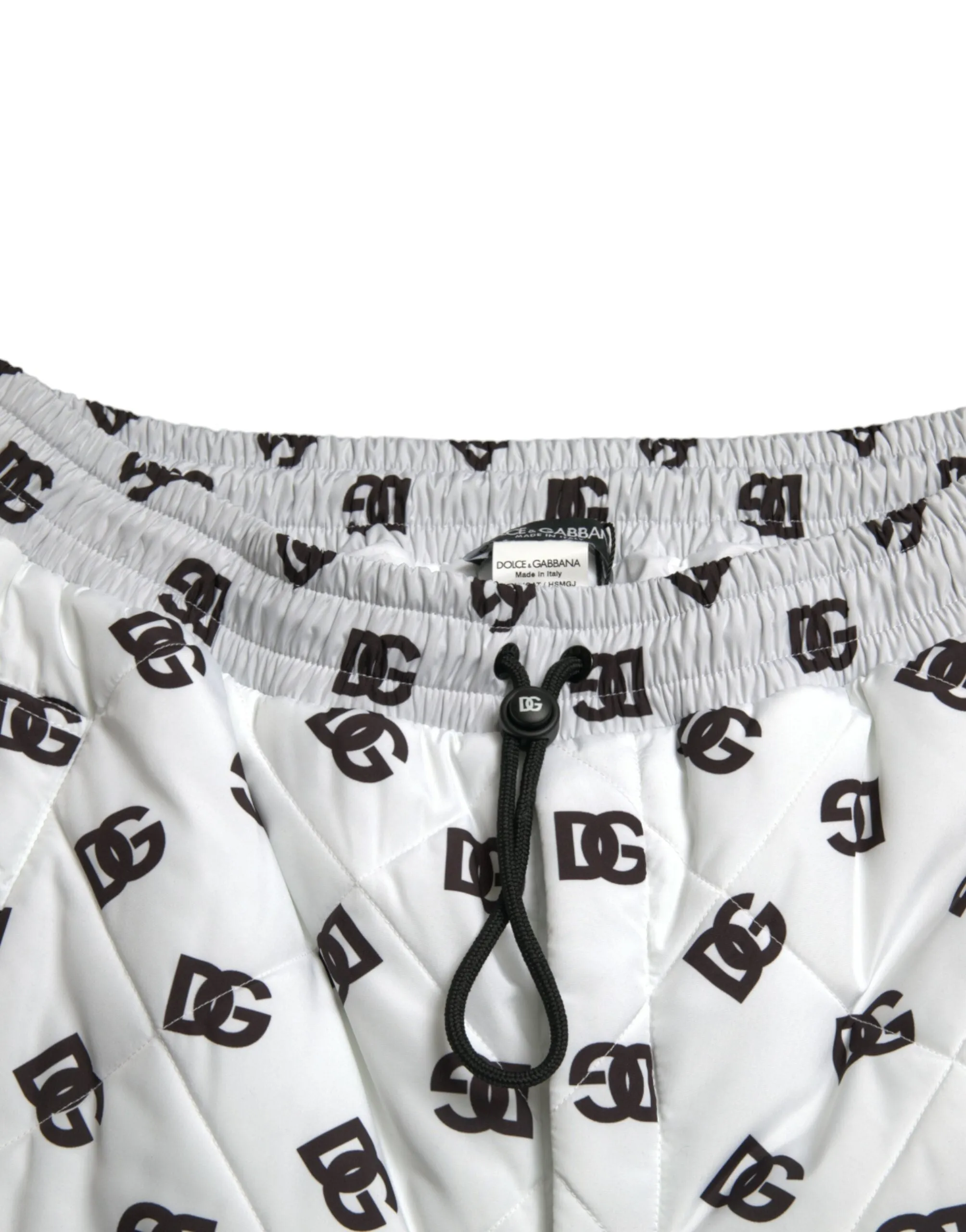 Dolce & Gabbana Chic Jogger Pants with Iconic DG Men's Print