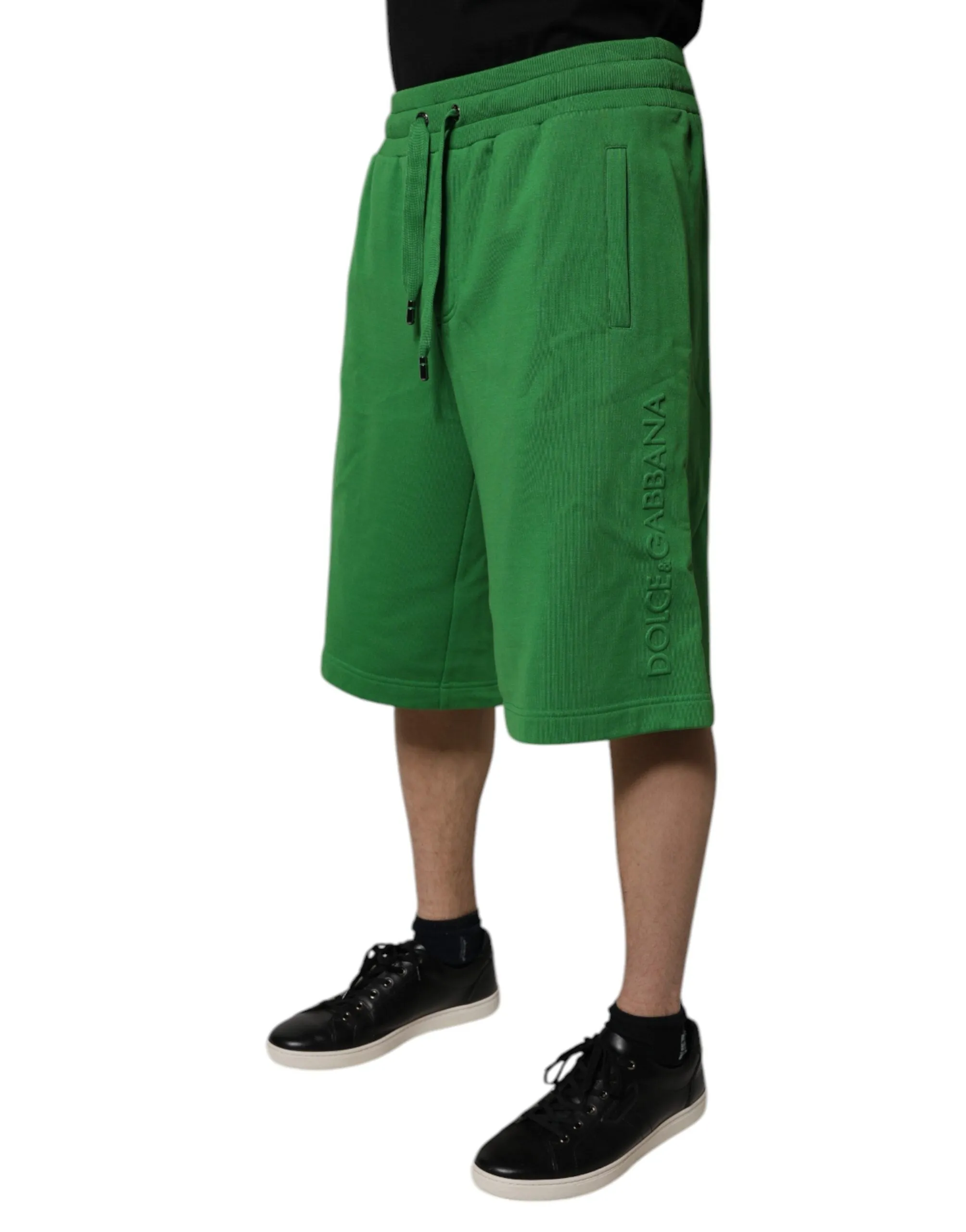 Dolce & Gabbana Cotton Men SweatMen's Bermuda Men's Shorts