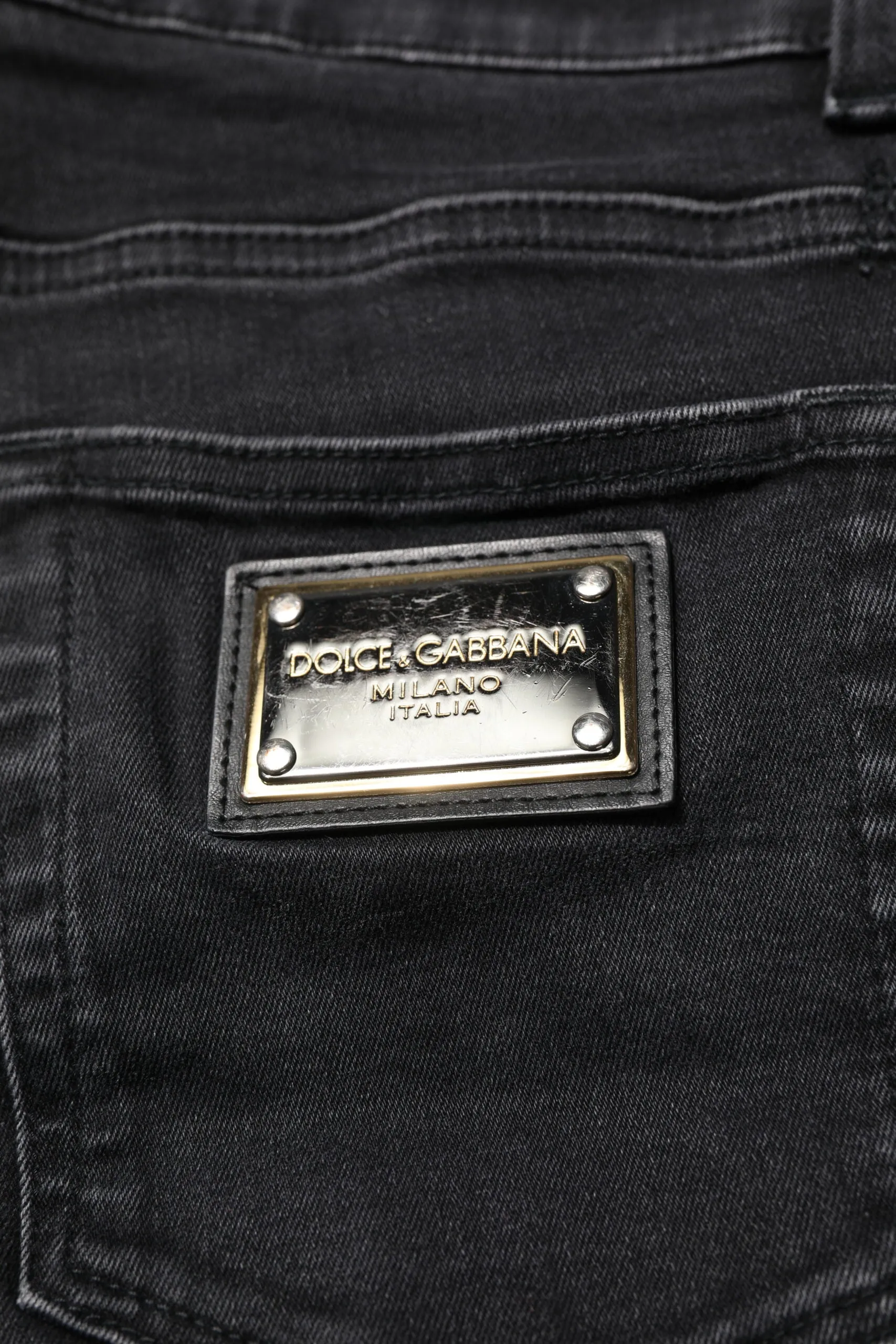 Dolce & Gabbana Cotton Skinny Men blue Men's Jeans