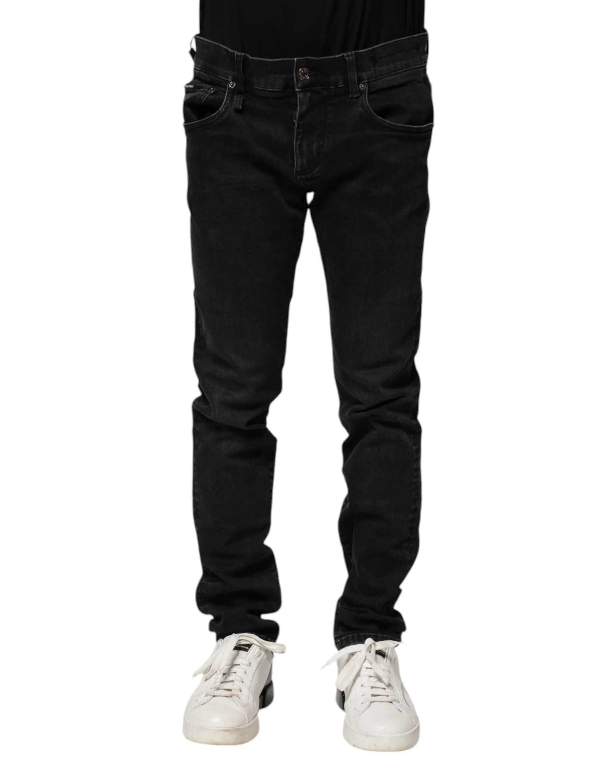 Dolce & Gabbana Cotton Skinny Men blue Men's Jeans