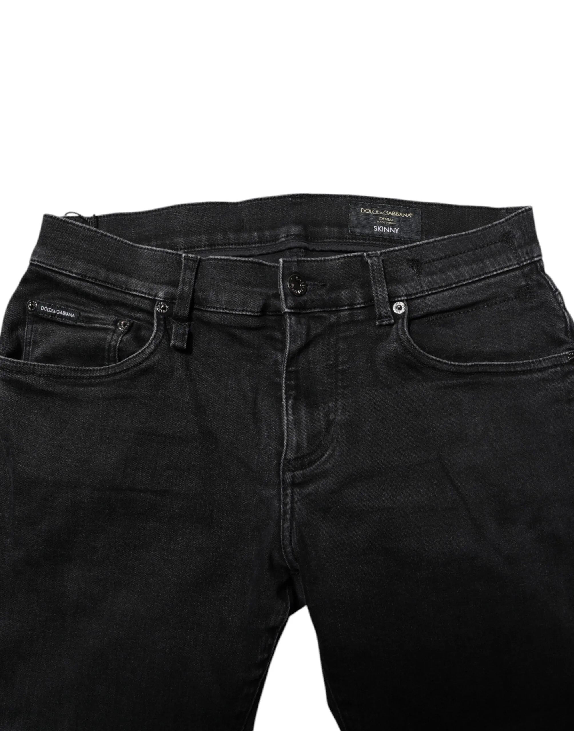Dolce & Gabbana Cotton Skinny Men blue Men's Jeans
