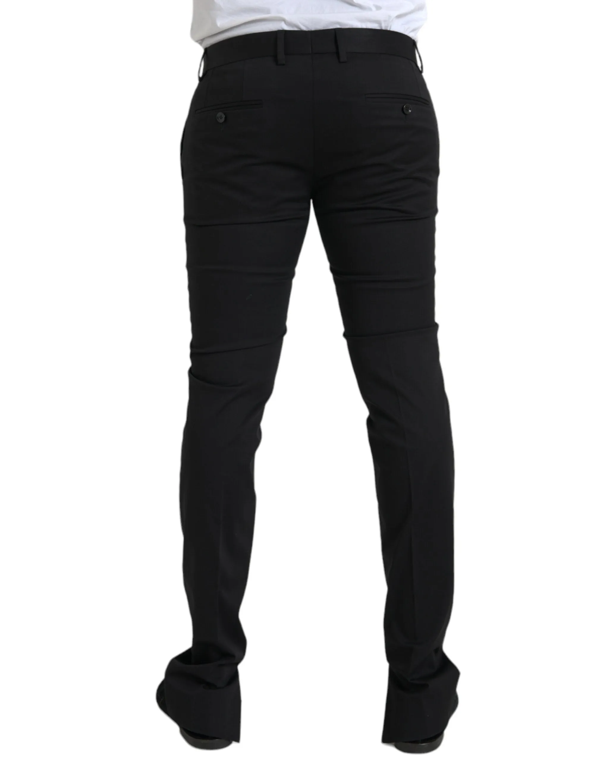 Dolce & Gabbana Cotton Stretch Skinny Dress Men's Pants