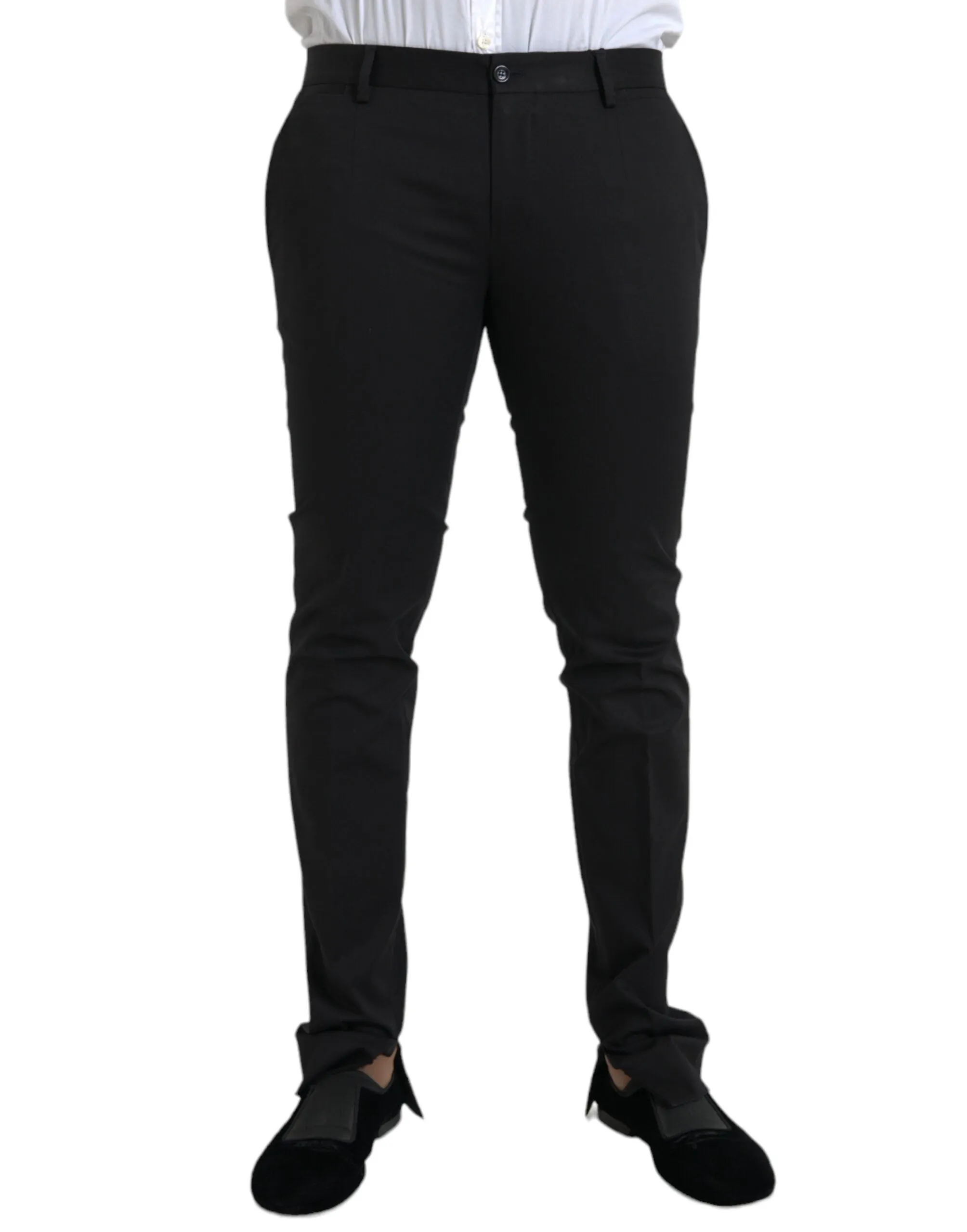 Dolce & Gabbana Cotton Stretch Skinny Dress Men's Pants
