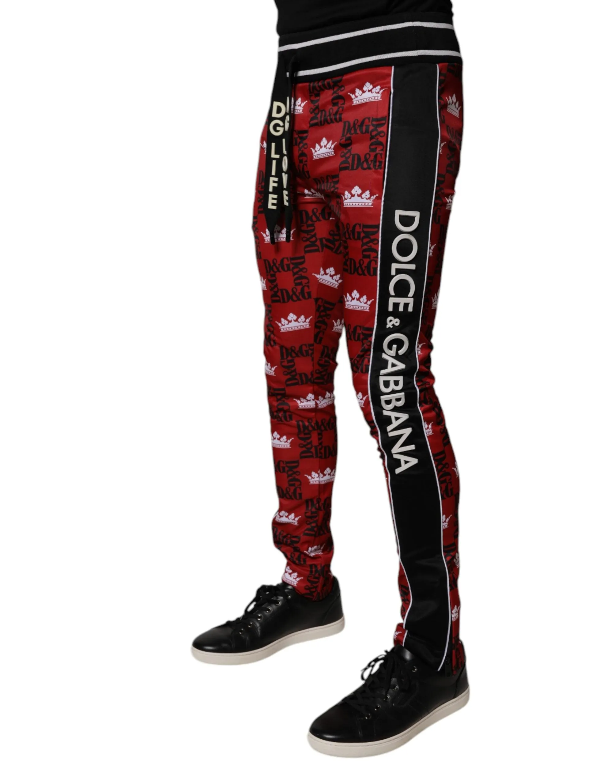 Dolce & Gabbana Crown Logo Monogram Men SweatMen's Men's Pants