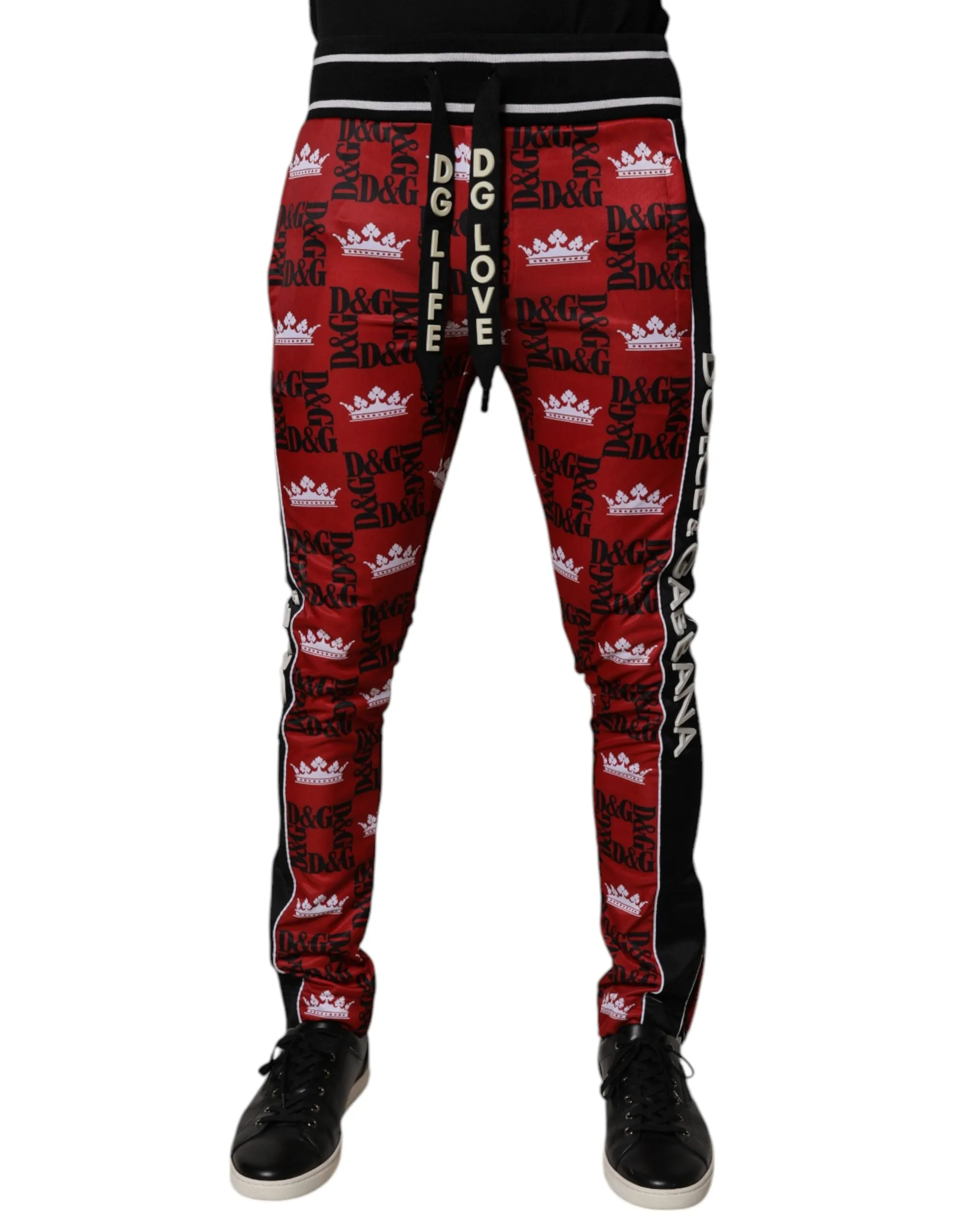Dolce & Gabbana Crown Logo Monogram Men SweatMen's Men's Pants