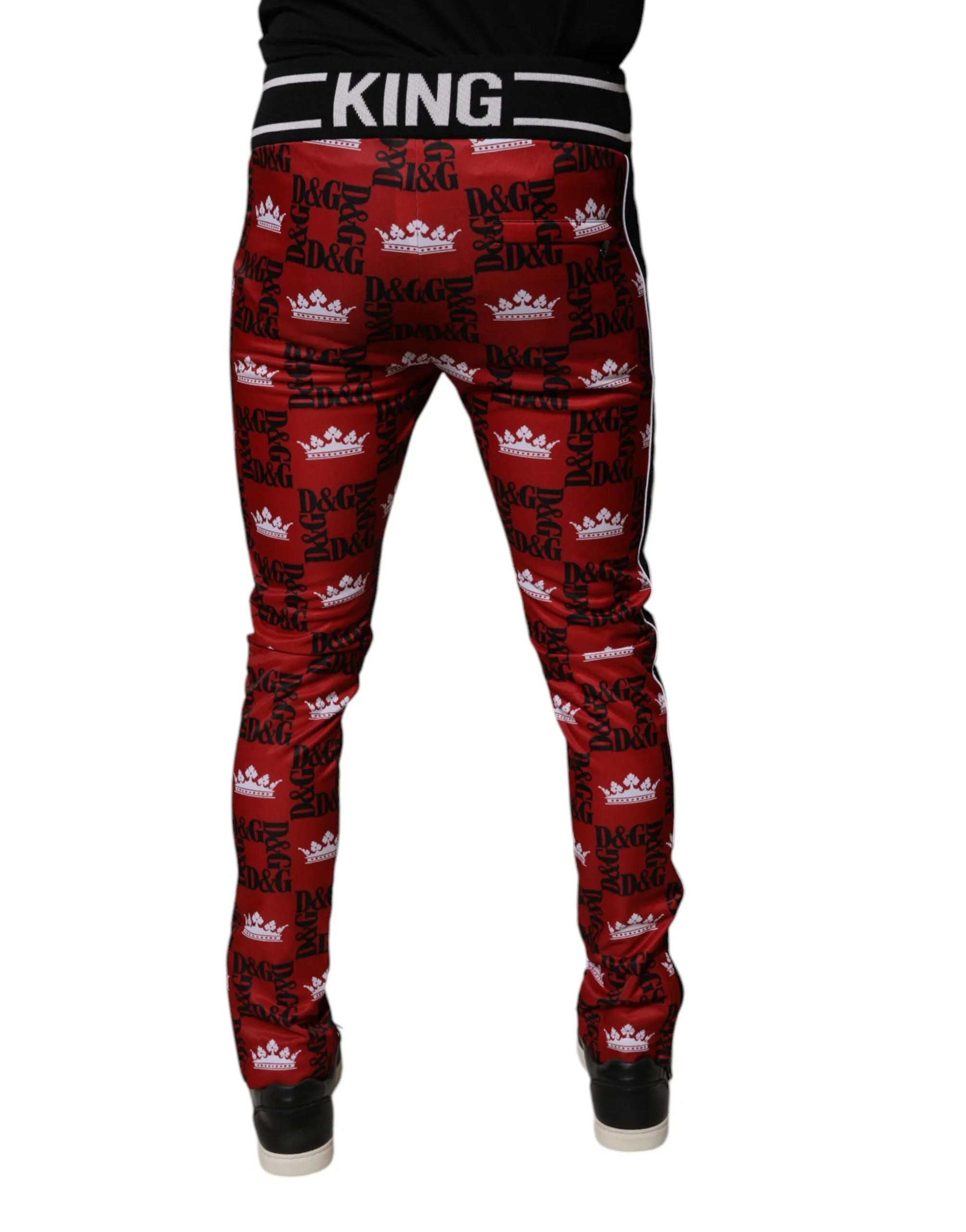 Dolce & Gabbana Crown Logo Monogram Men SweatMen's Men's Pants