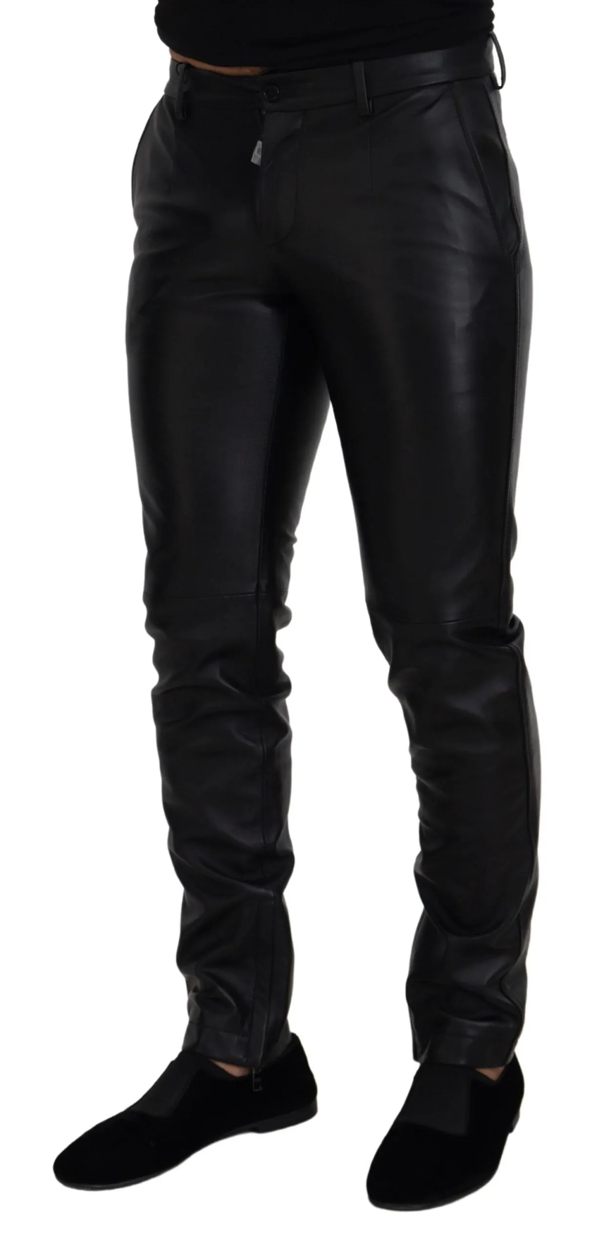 Dolce & Gabbana Elegant Agnello Trousers for Men's Men