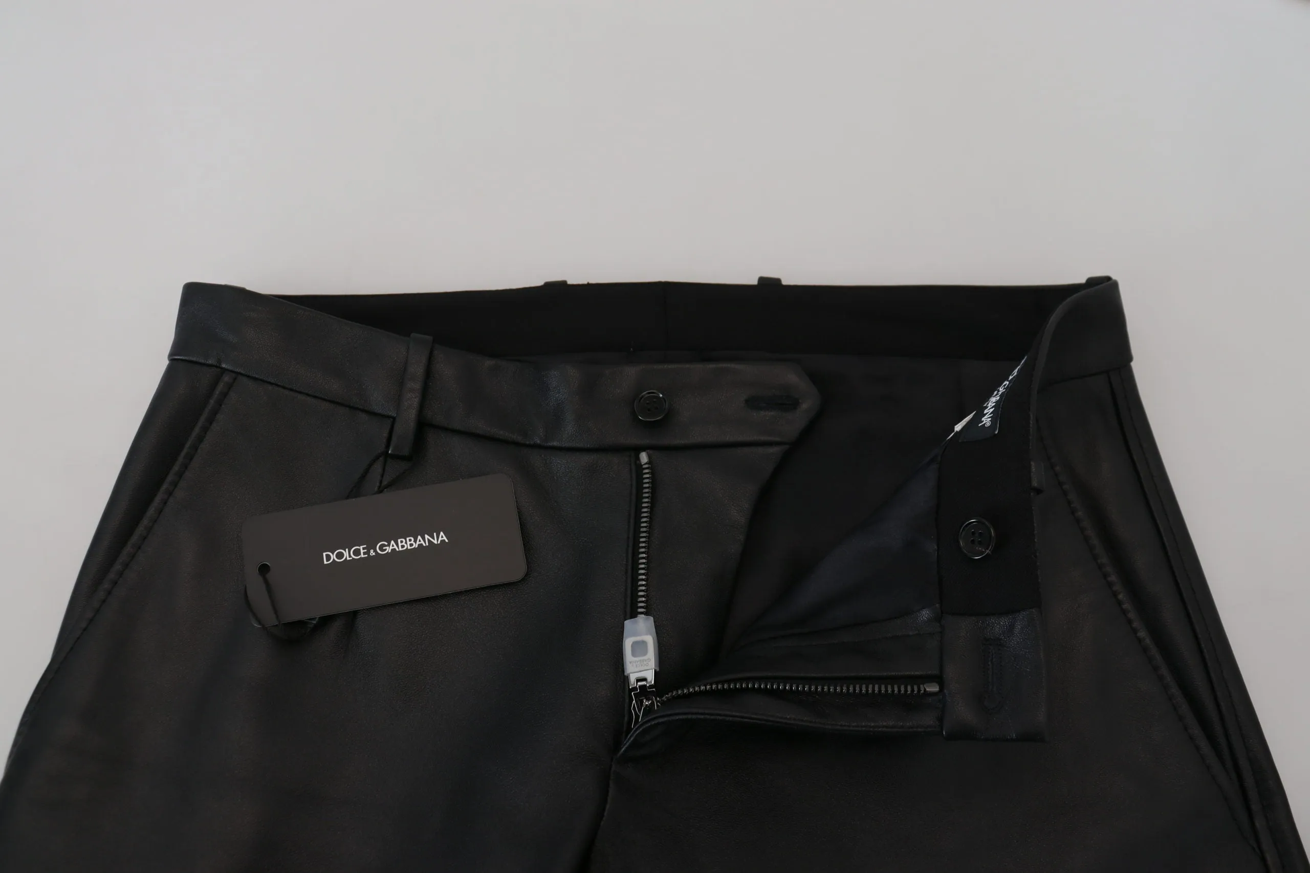 Dolce & Gabbana Elegant Agnello Trousers for Men's Men
