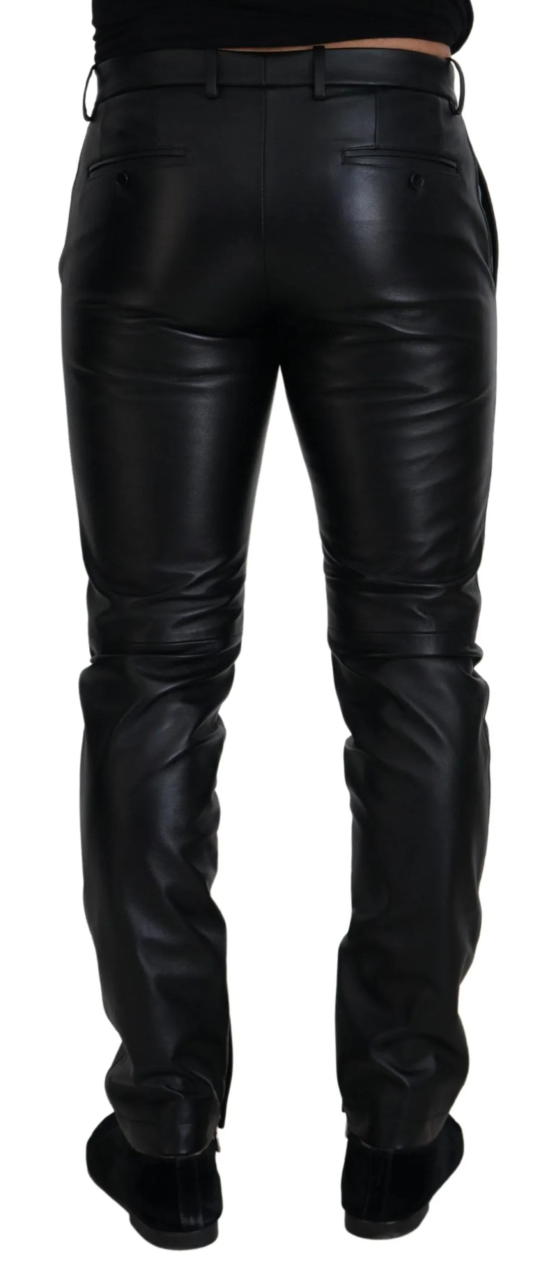 Dolce & Gabbana Elegant Agnello Trousers for Men's Men