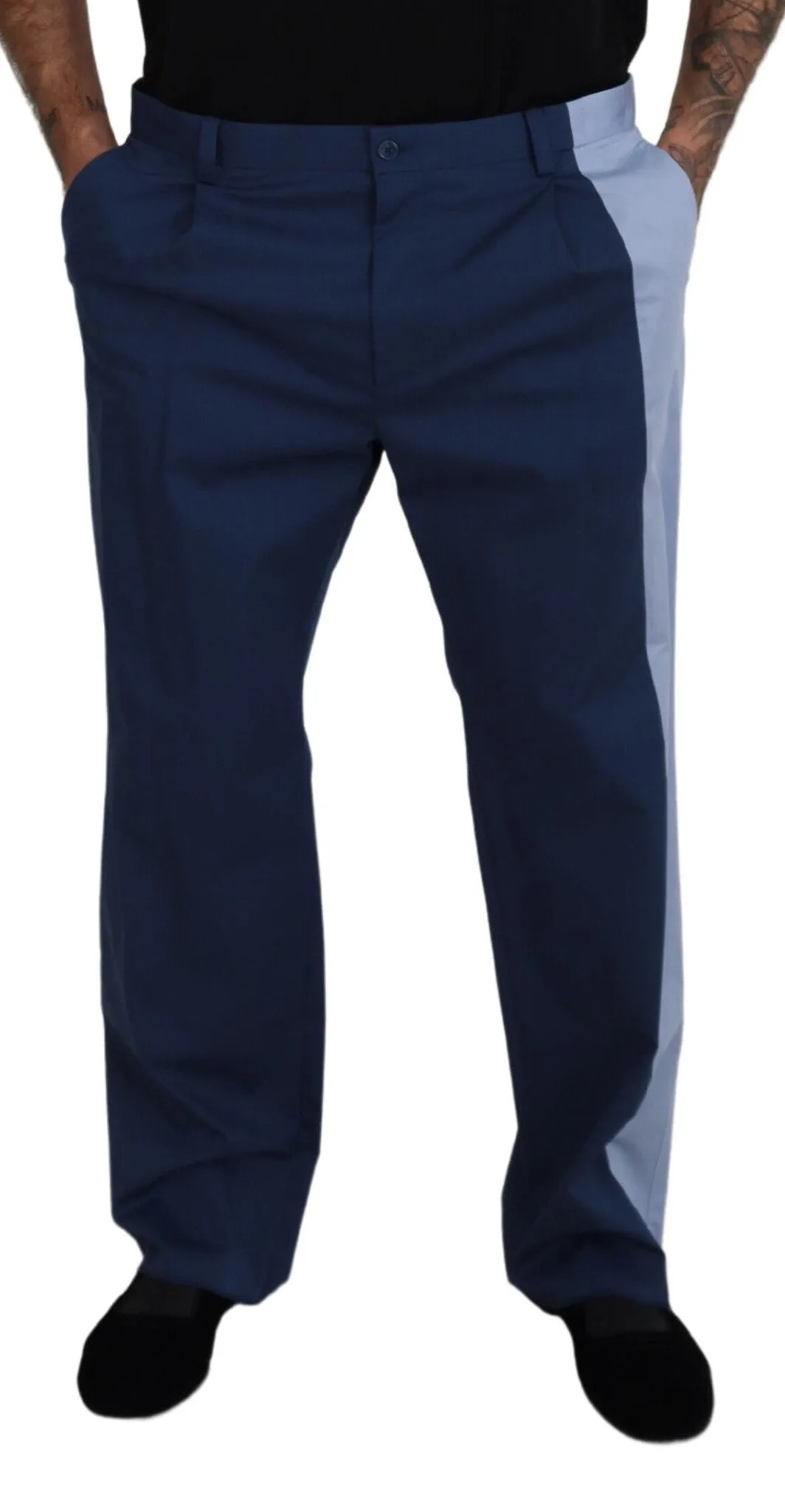 Dolce & Gabbana Elegant Cotton Blend Pants for Men's Men