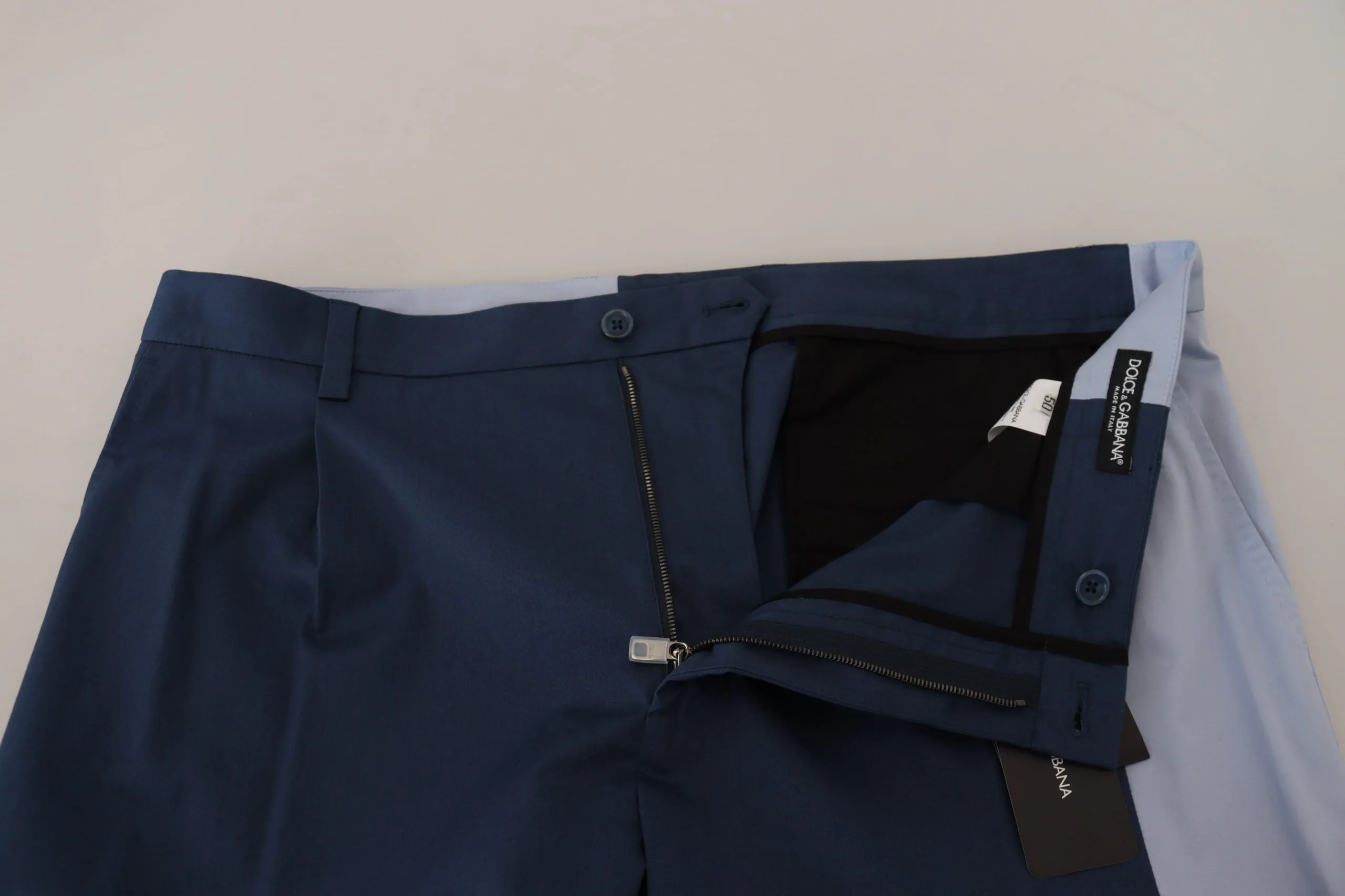 Dolce & Gabbana Elegant Cotton Blend Pants for Men's Men