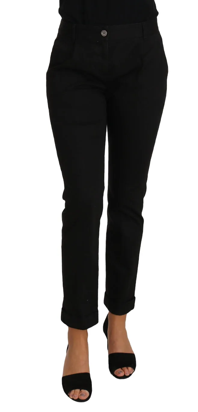 Dolce & Gabbana Elegant Cotton Dress Women's Pants