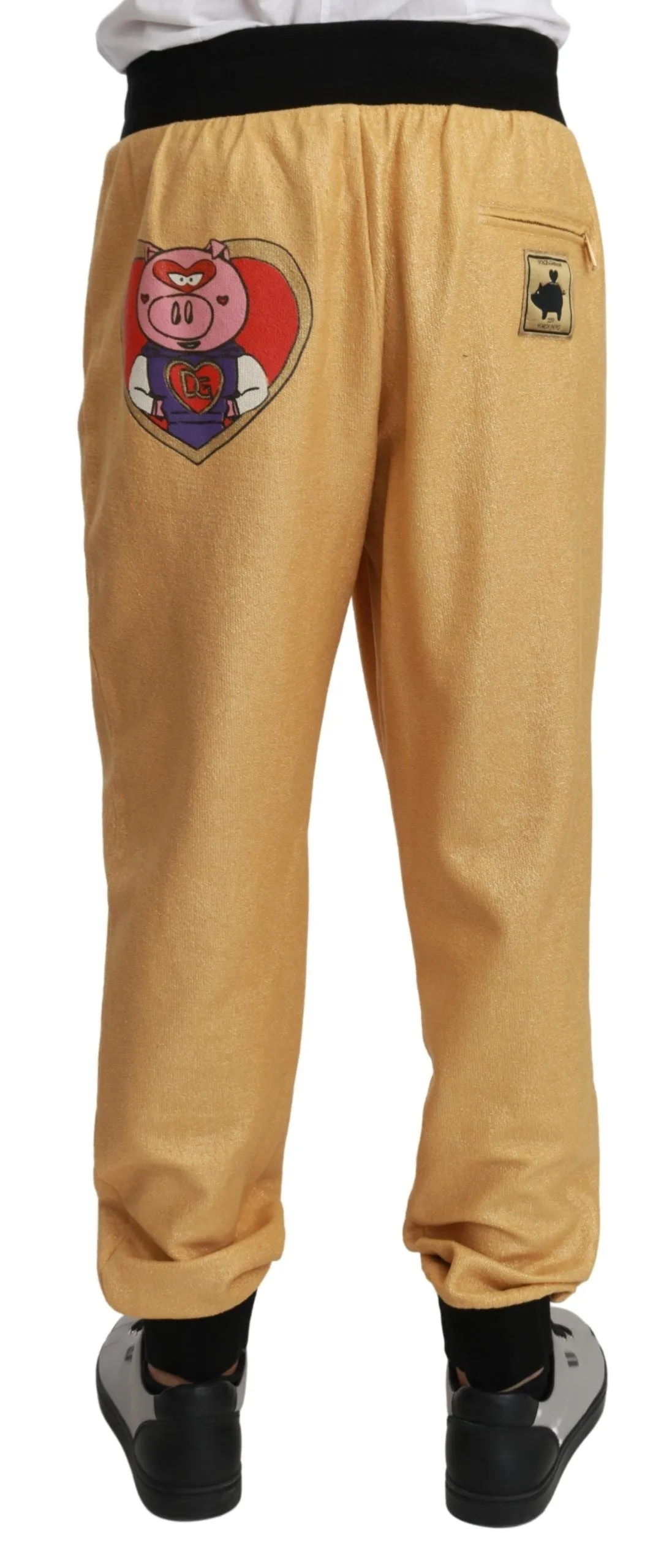 Dolce & Gabbana Elegant Motif Men's Sweatpants