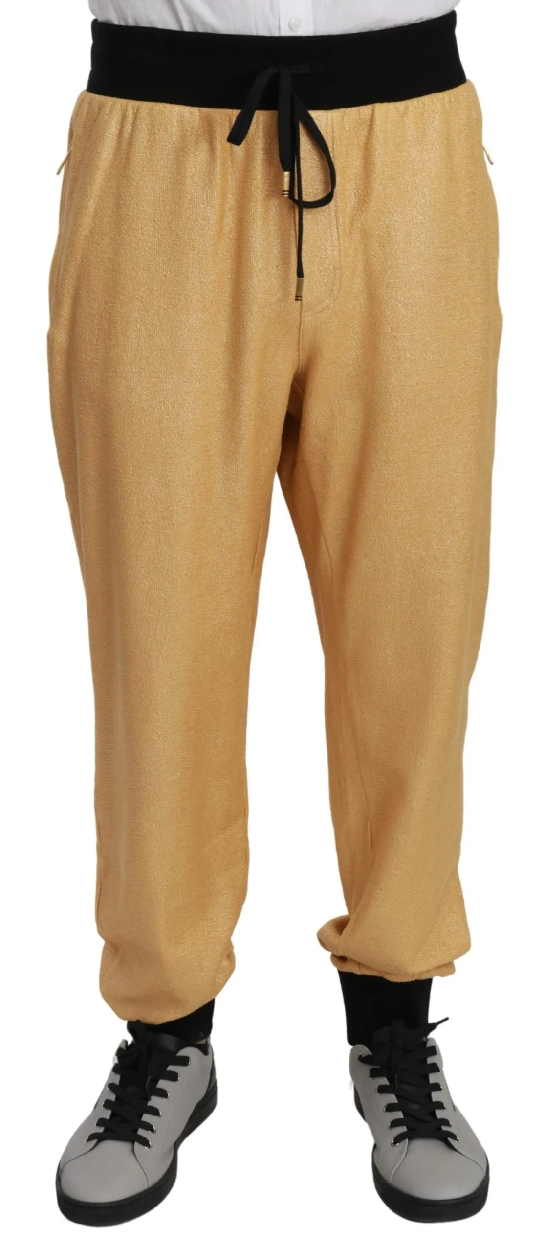 Dolce & Gabbana Elegant Motif Men's Sweatpants