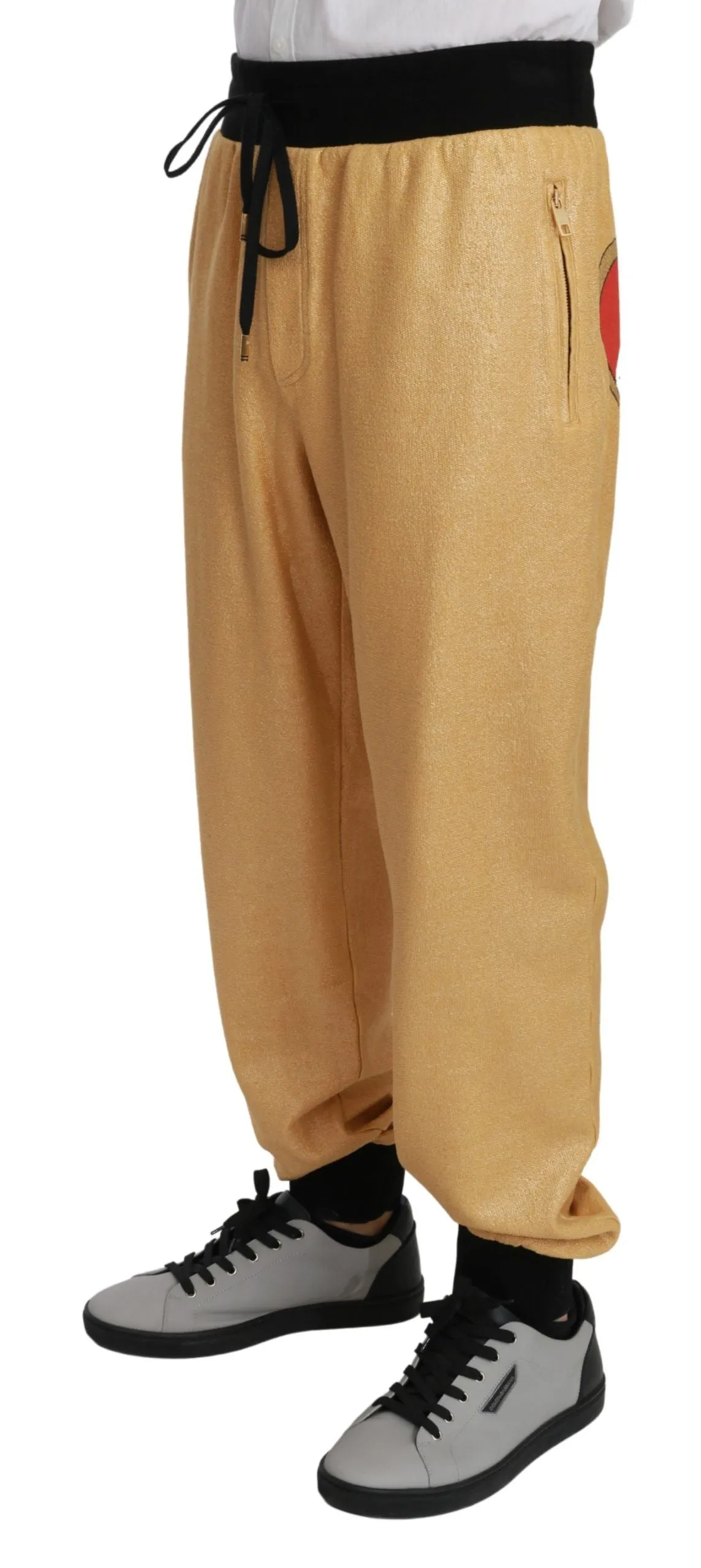 Dolce & Gabbana Elegant Motif Men's Sweatpants