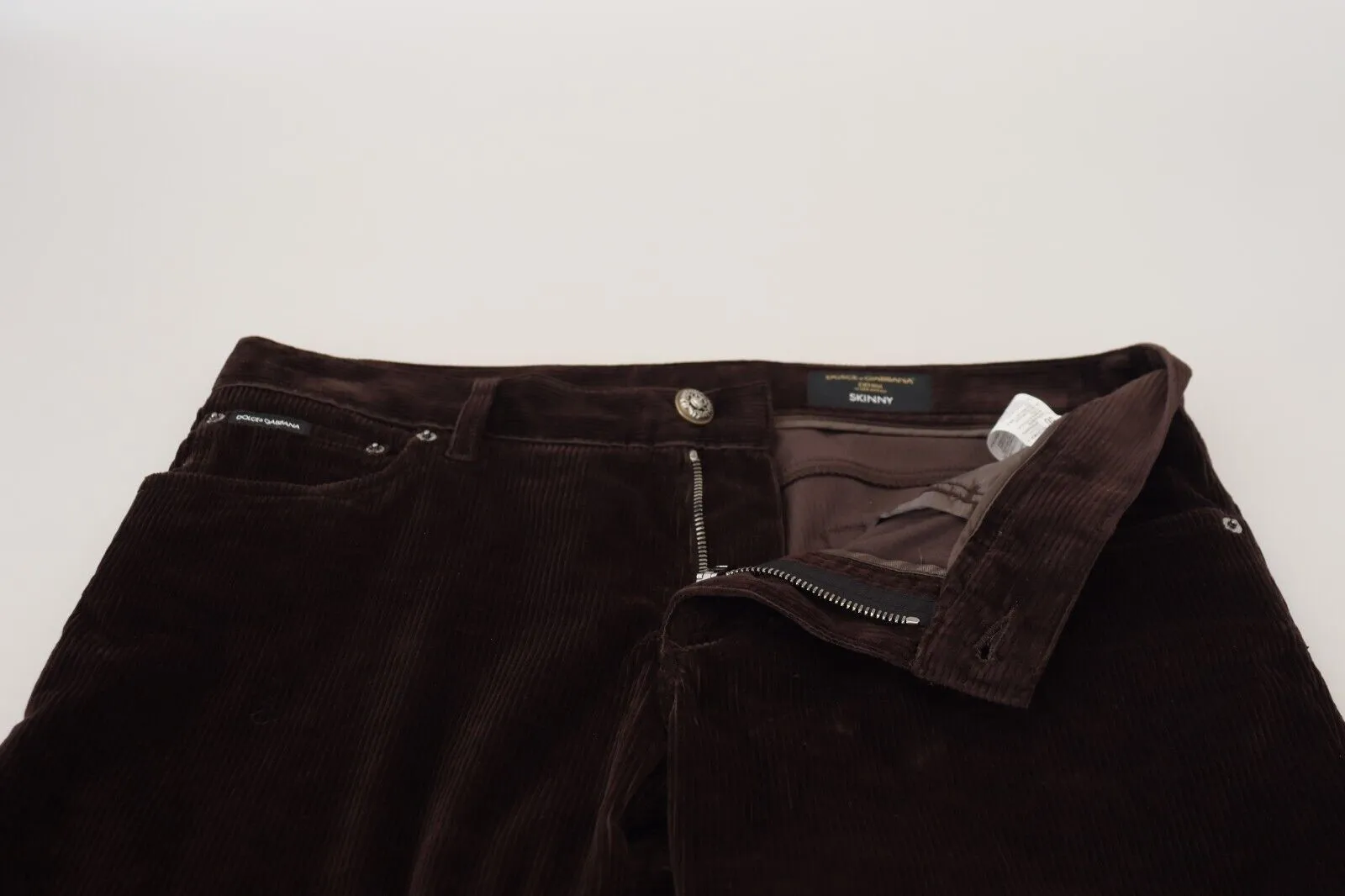 Dolce & Gabbana Elegant Silk Blend Men's Trousers